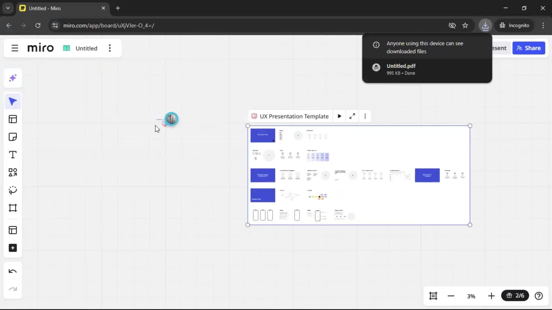 Creating a flowchart screenshot