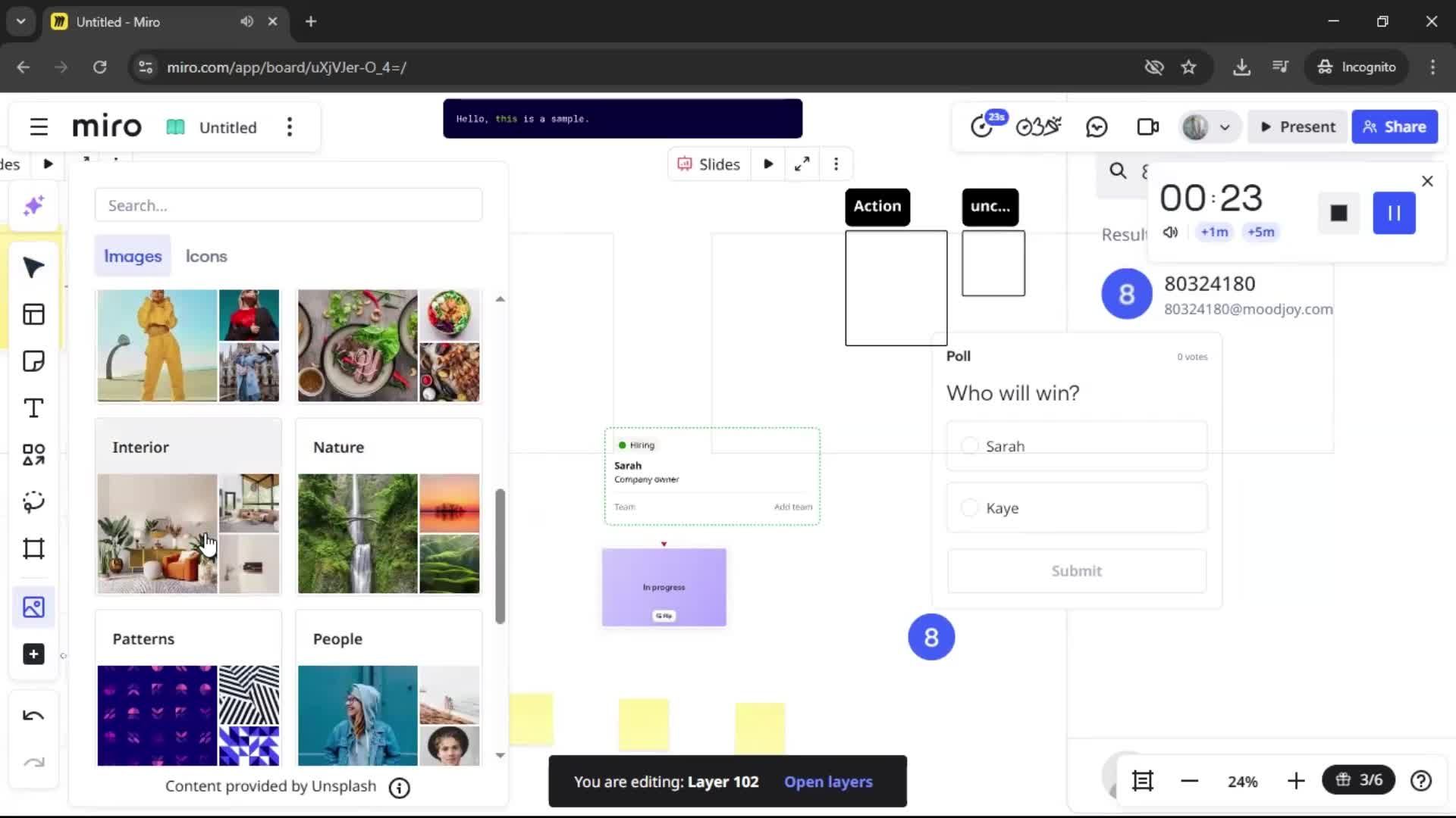 Creating a flowchart screenshot