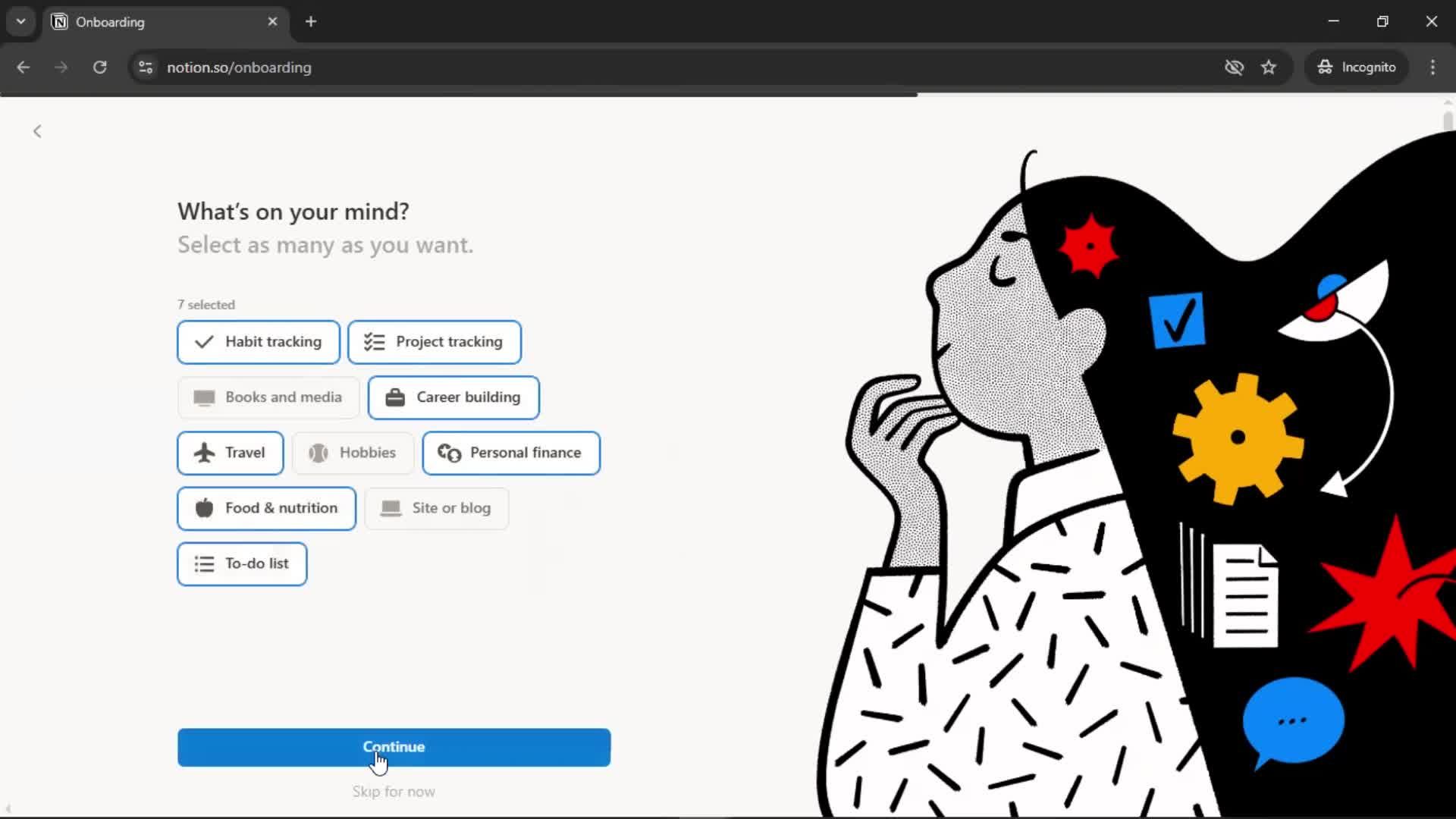 Creating a workspace screenshot