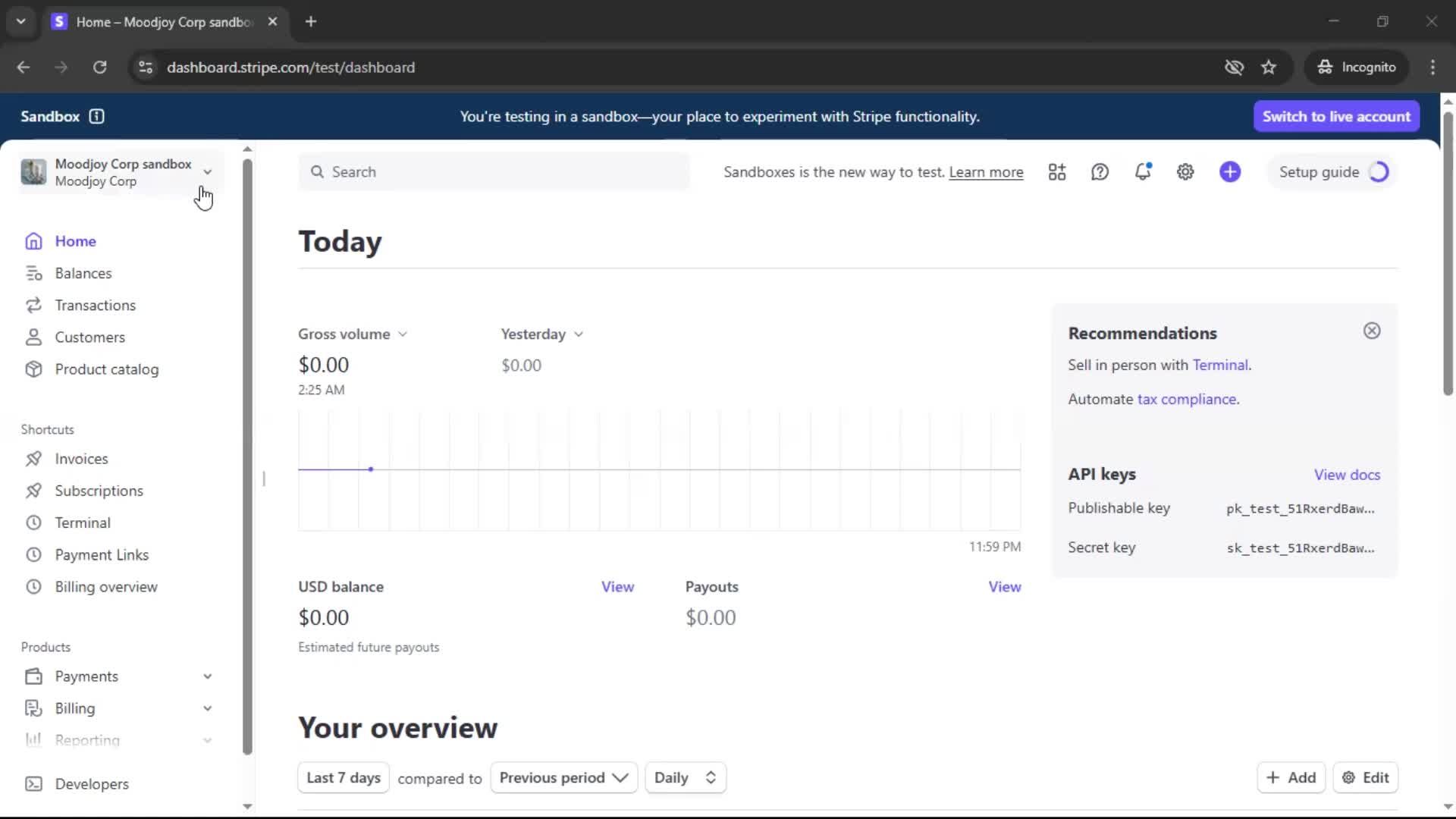 Creating an account on Stripe video thumbnail
