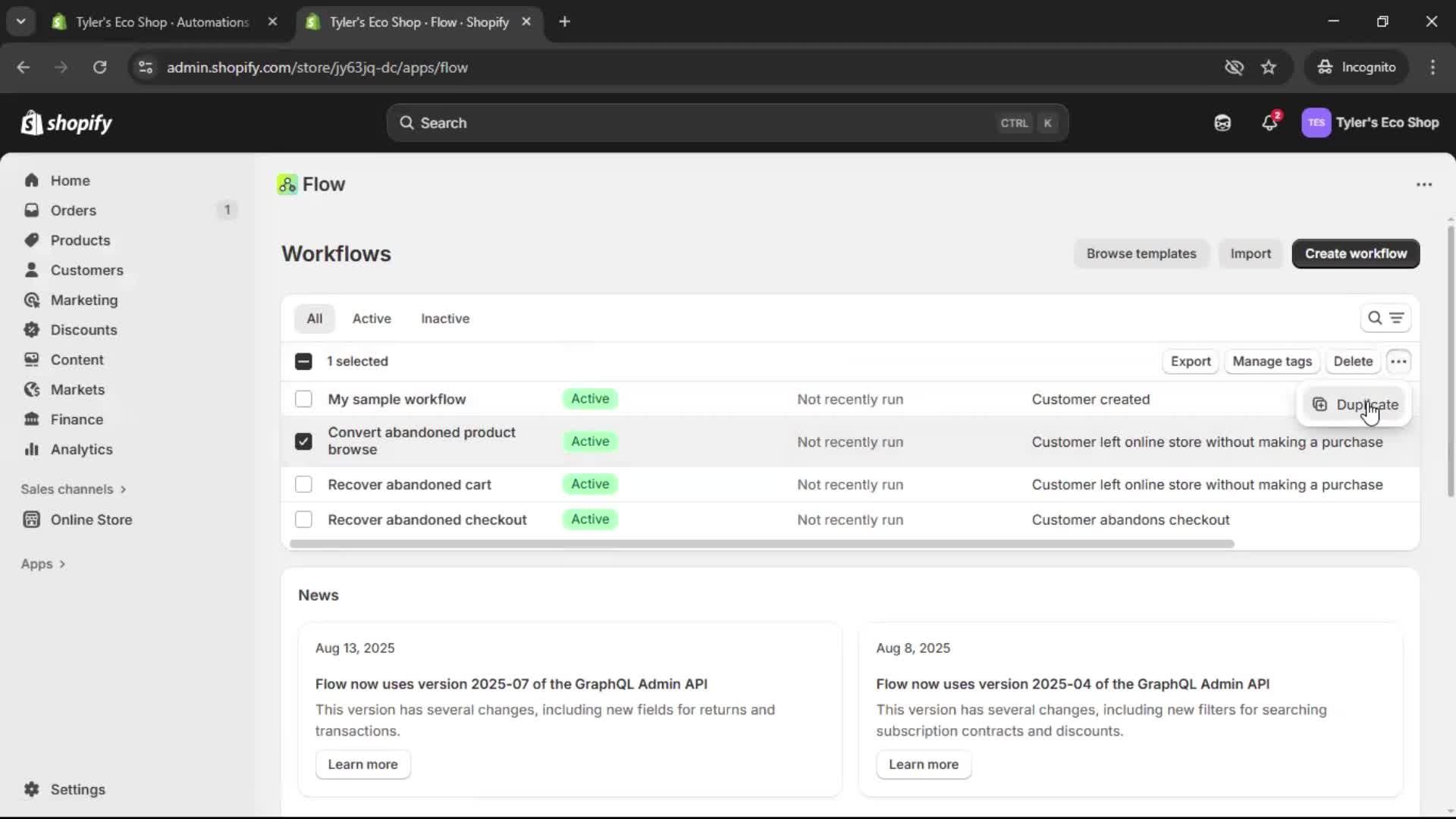 Creating an automation workflow on Shopify video thumbnail