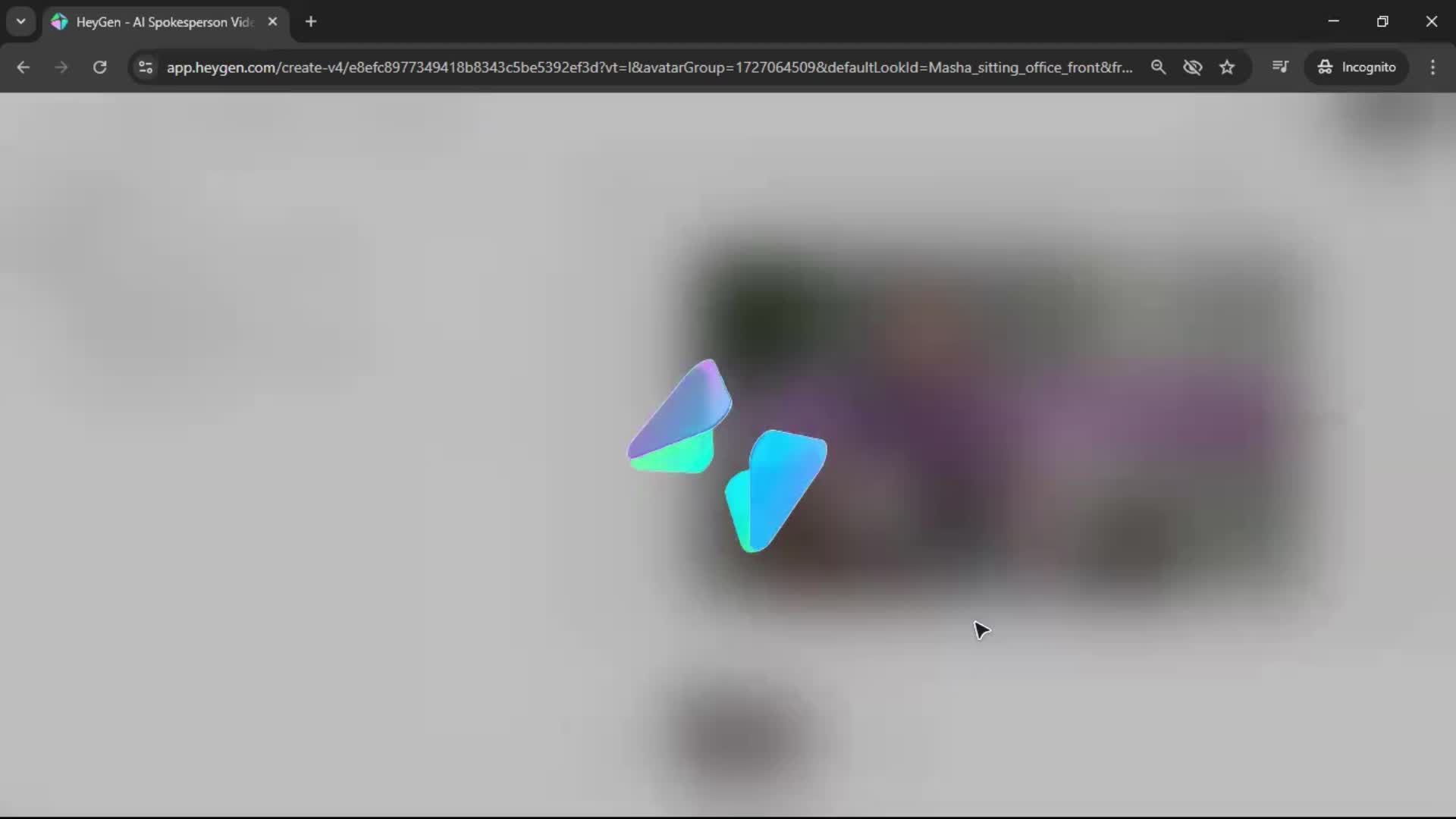 Creating an avatar screenshot