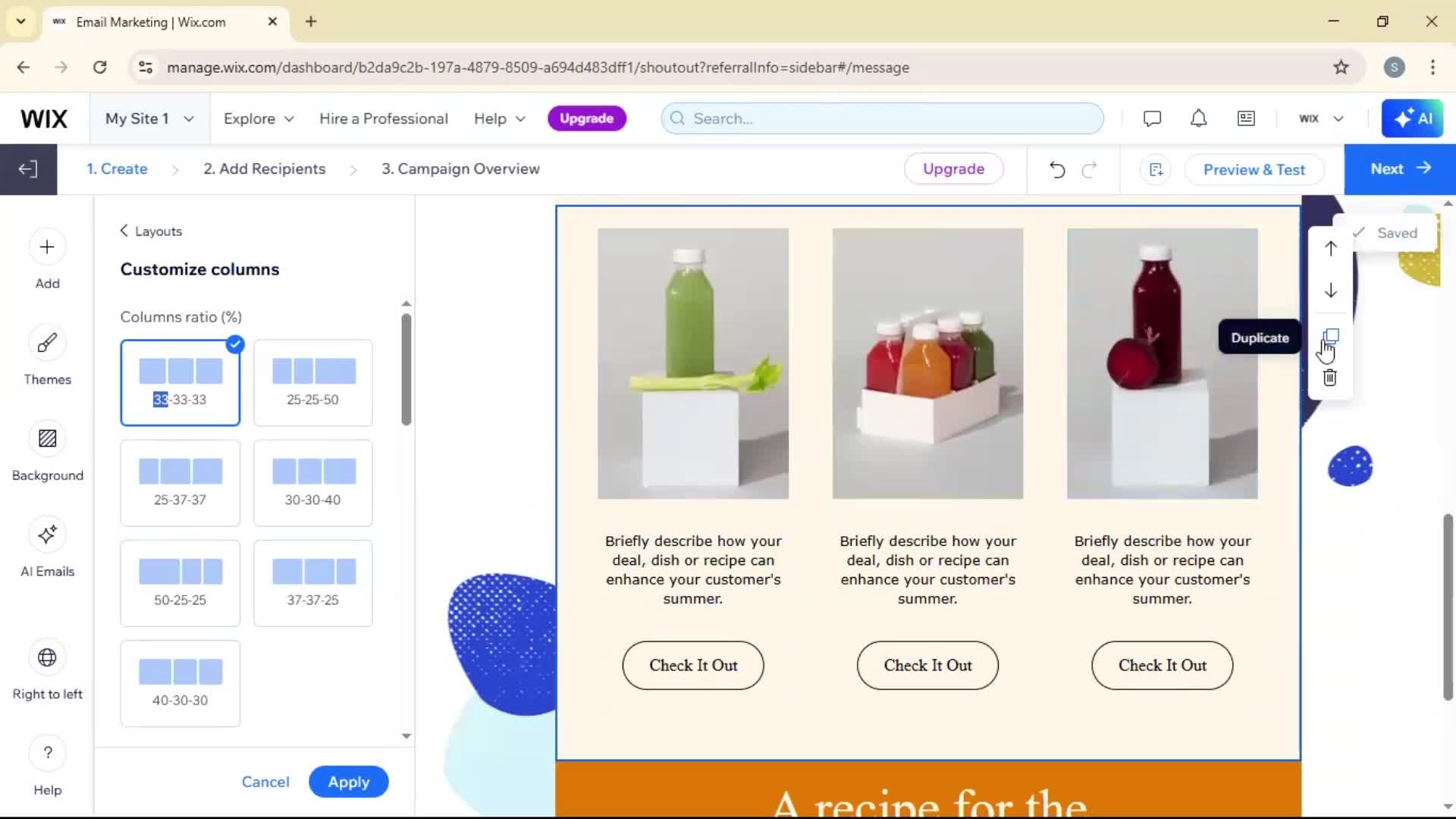 Creating an email campaign on Wix video thumbnail
