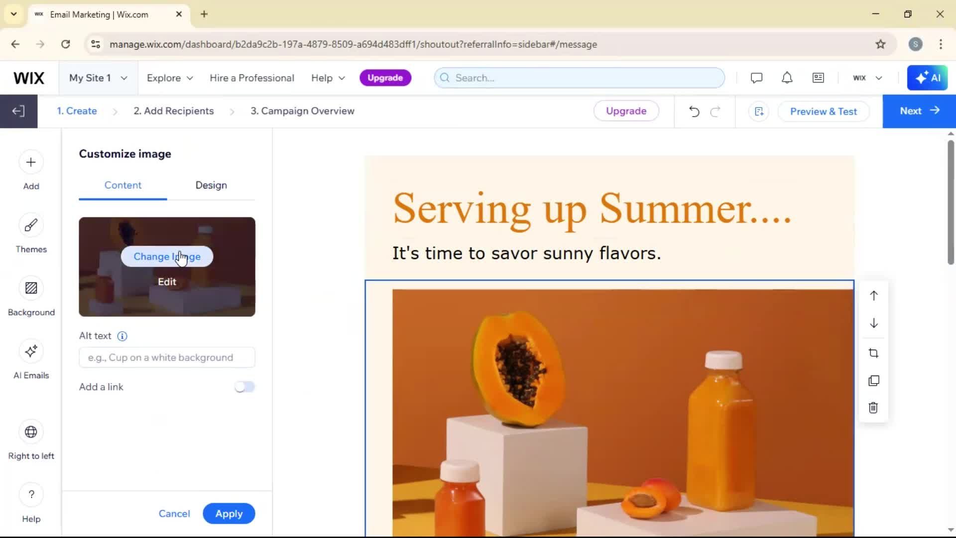 Creating an email campaign on Wix video thumbnail