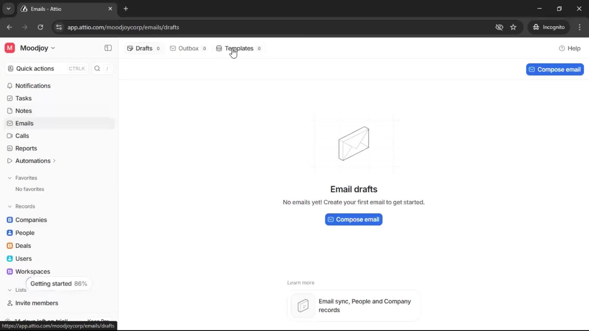 Creating email template on Attio video thumbnail