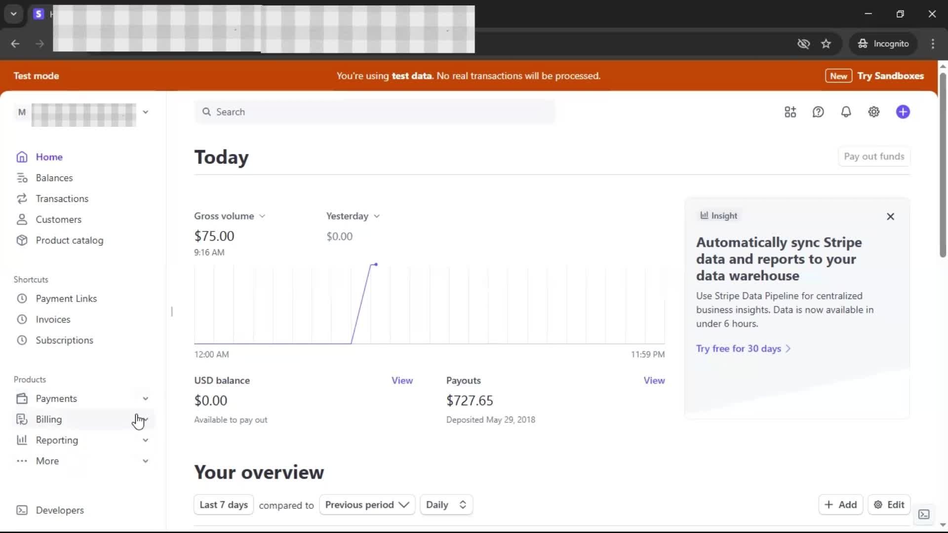 Creating an invoice on Stripe video thumbnail