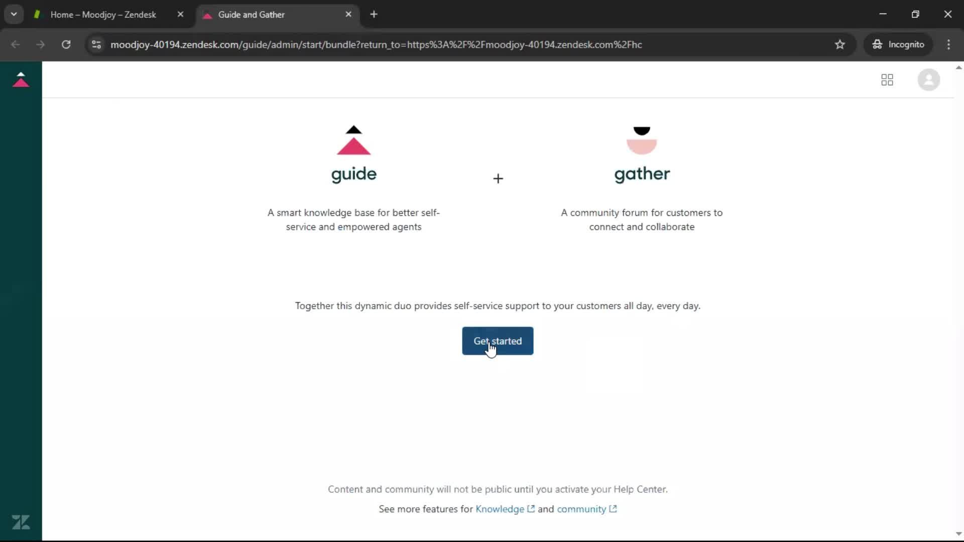 Creating a support article screenshot