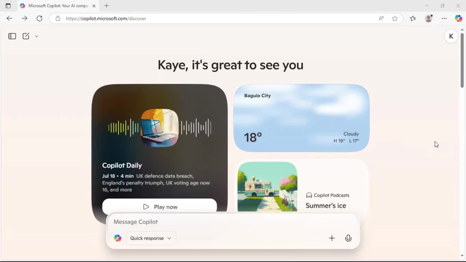 Creating topic from an example screenshot