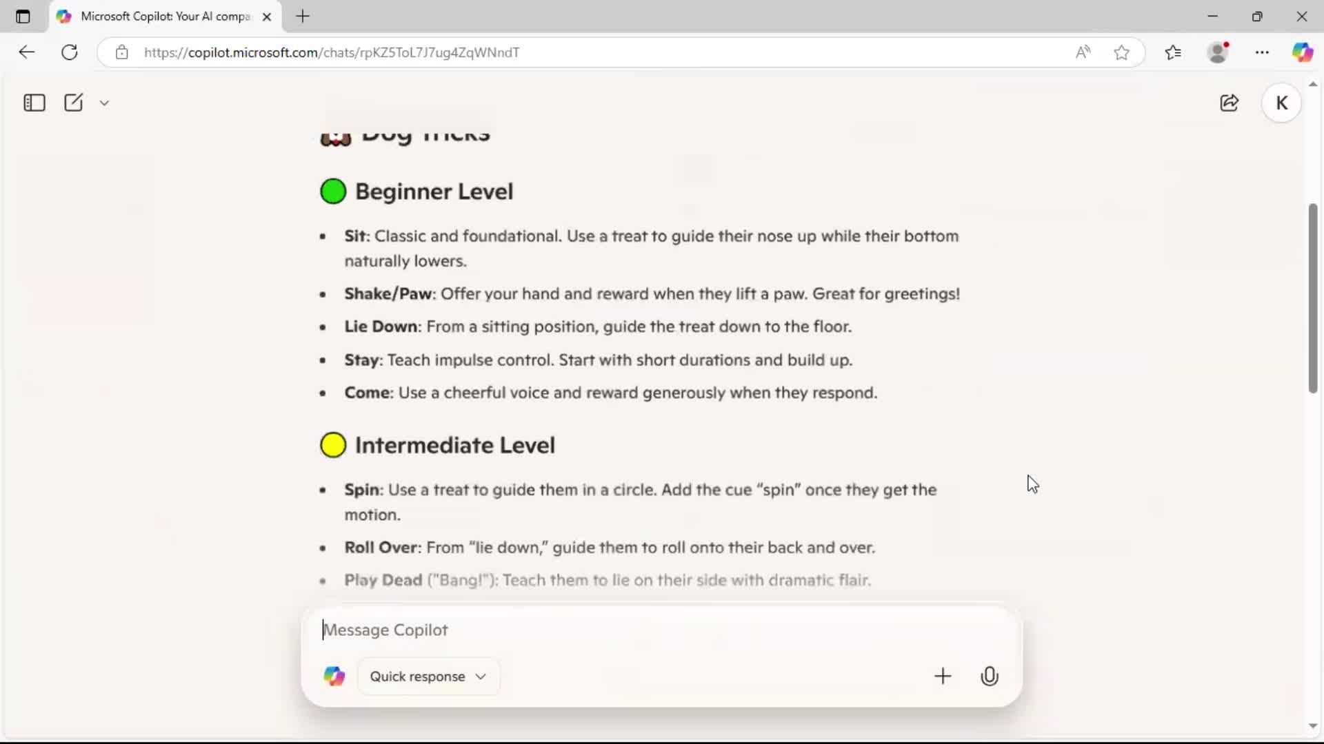 Creating topic from an example screenshot