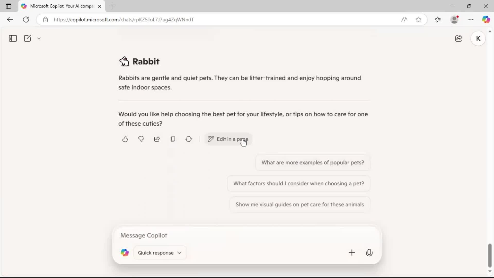 Creating topic from an example screenshot