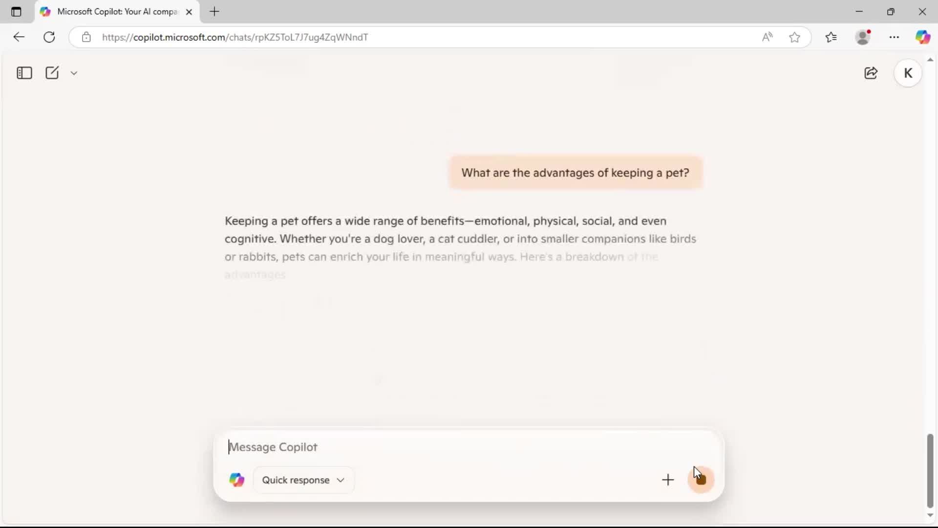 Creating topic from an example screenshot