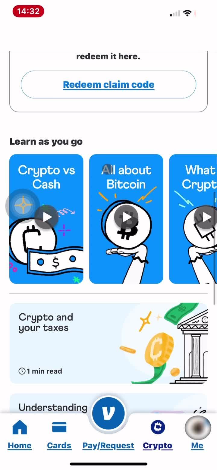 Crypto on Venmo video thumbnail