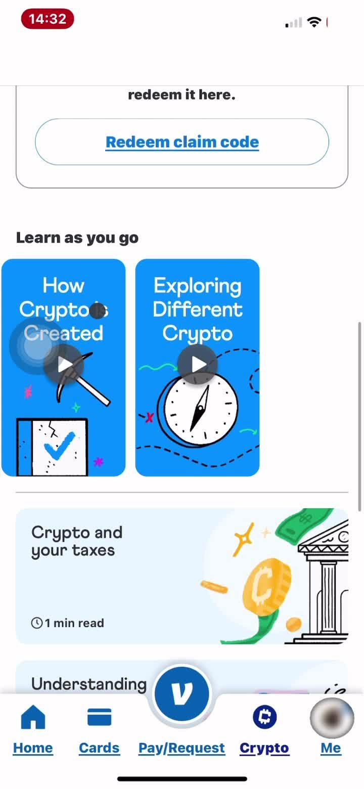 Crypto on Venmo video thumbnail