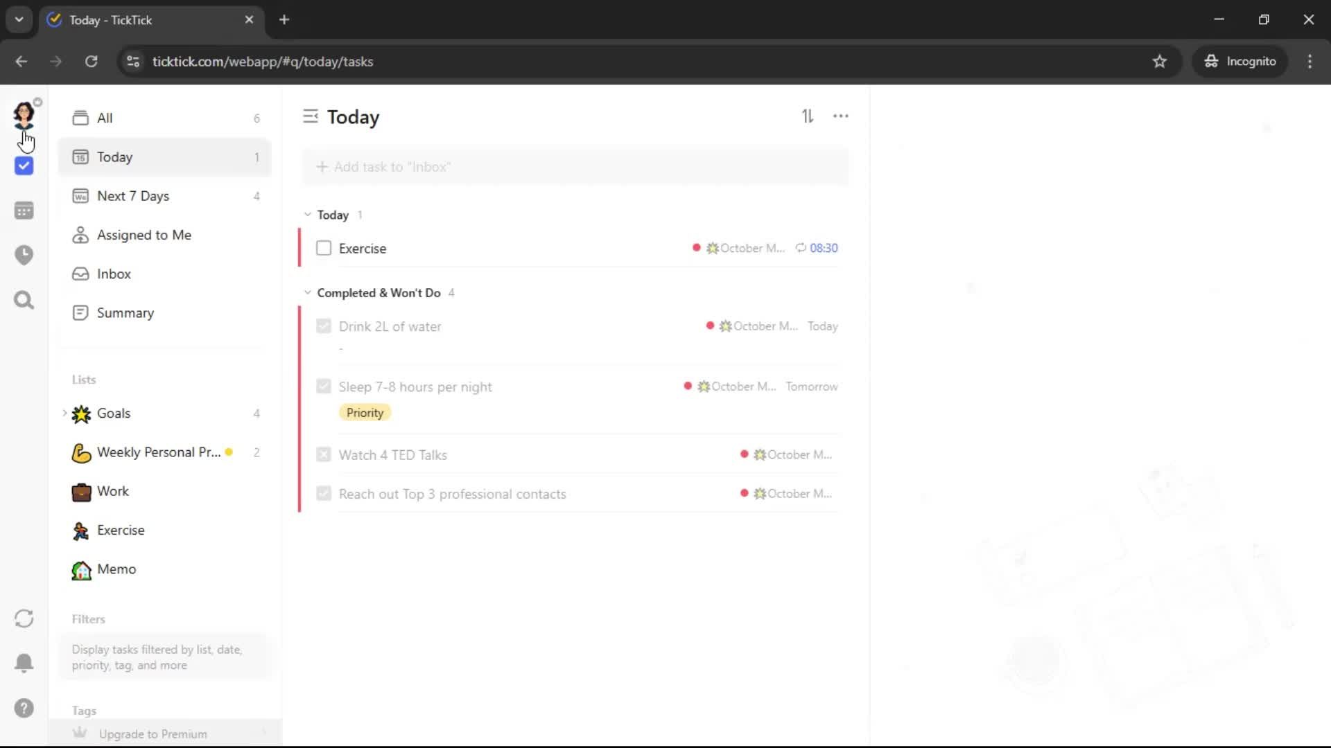 Customizing appearance screenshot