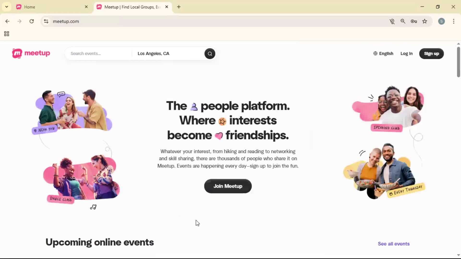 Deactivating your account screenshot