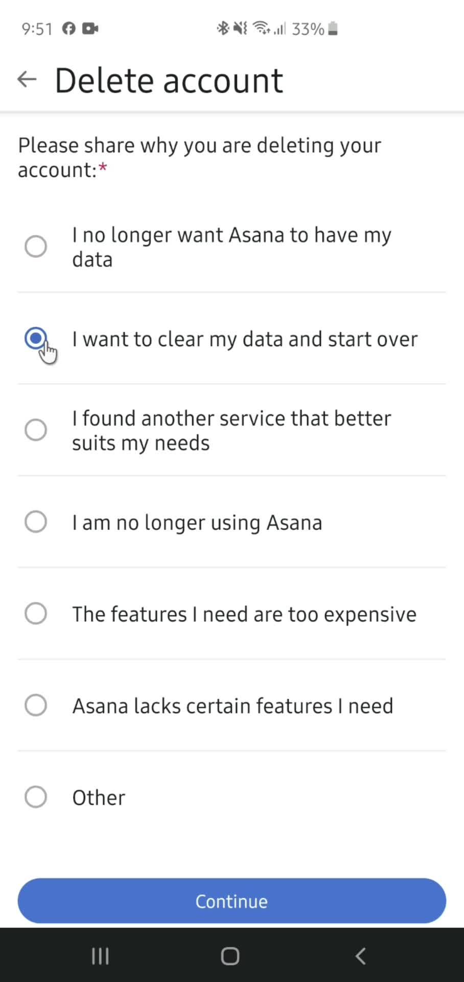 Deleting your account on Asana video thumbnail