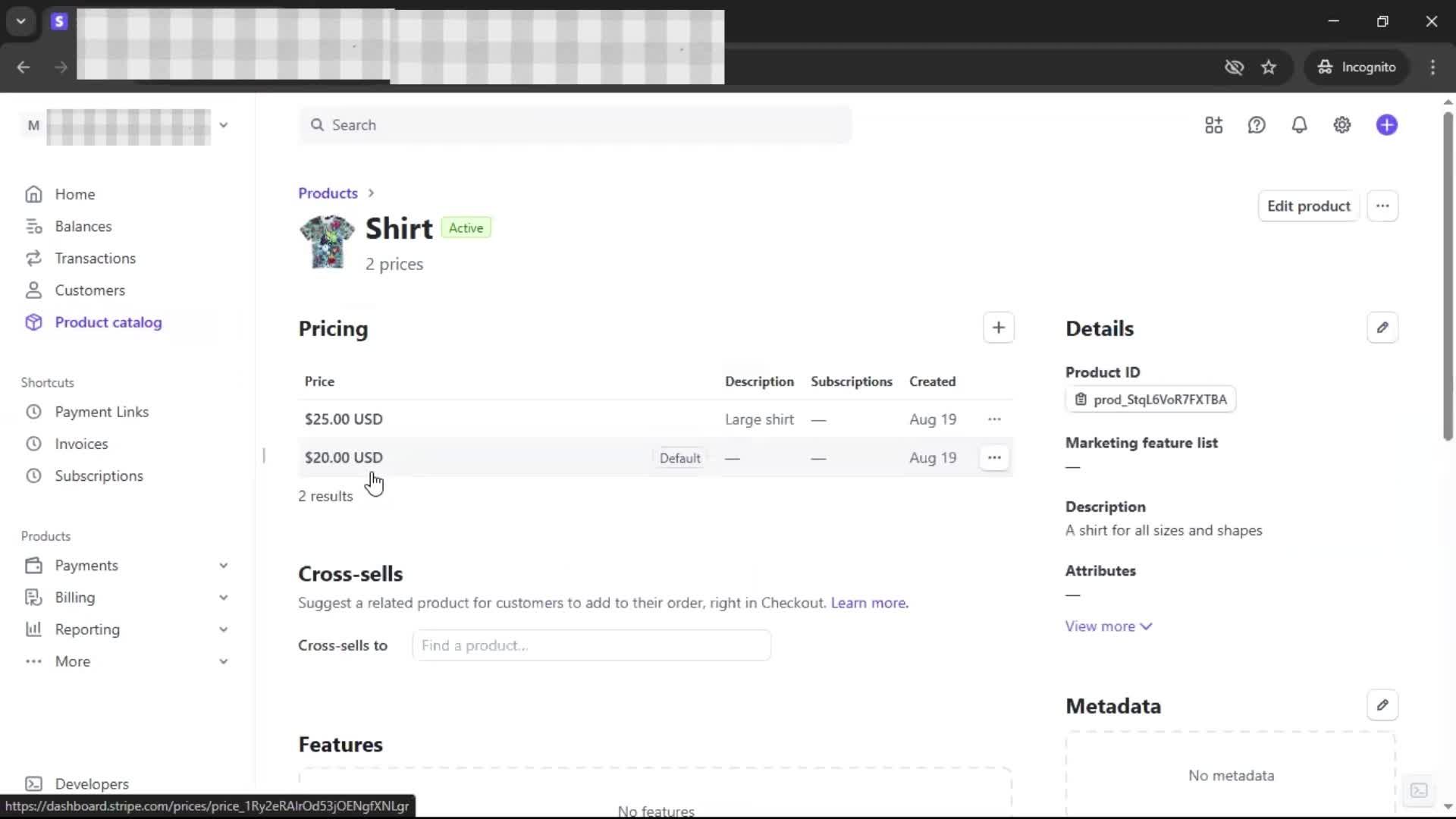 Deleting a product on Stripe video thumbnail