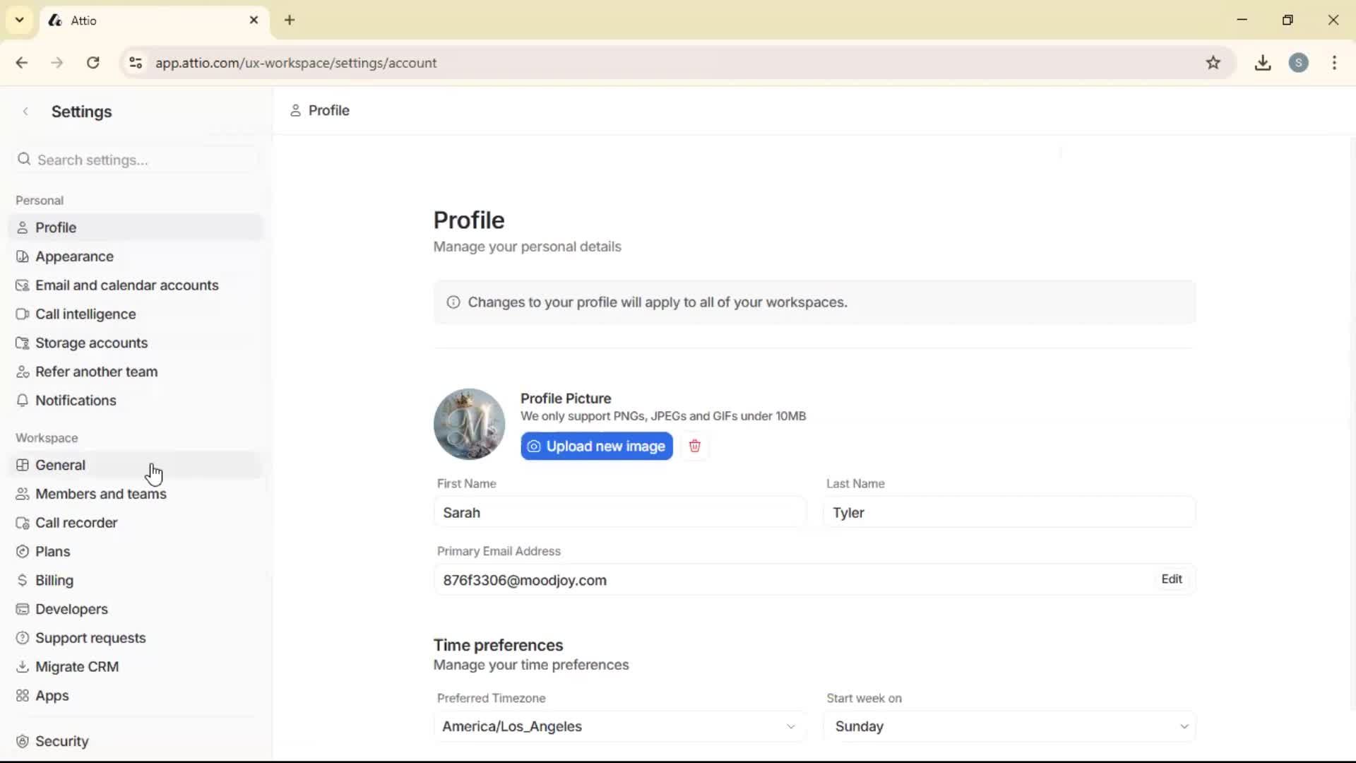 Deleting a workspace on Attio video thumbnail