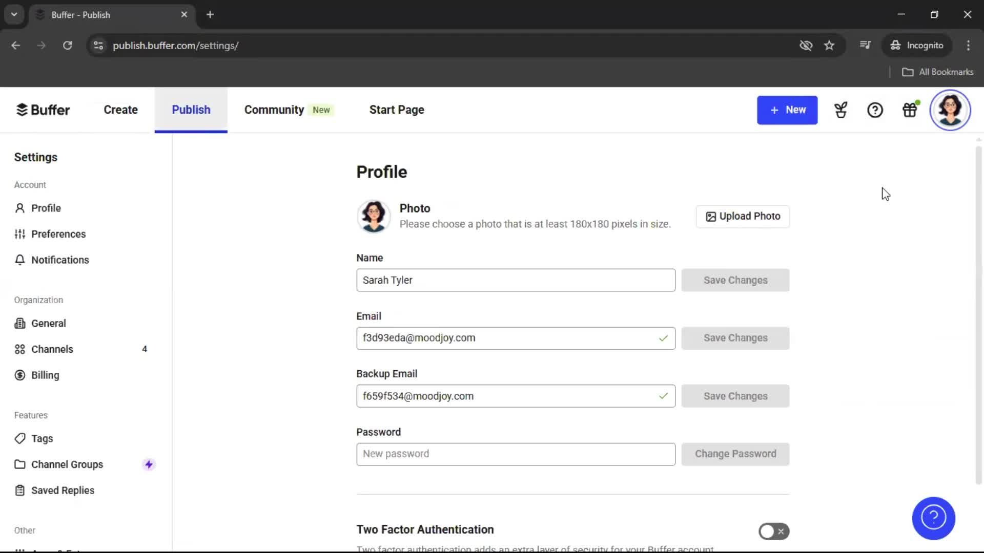 Deleting your account on Buffer video thumbnail