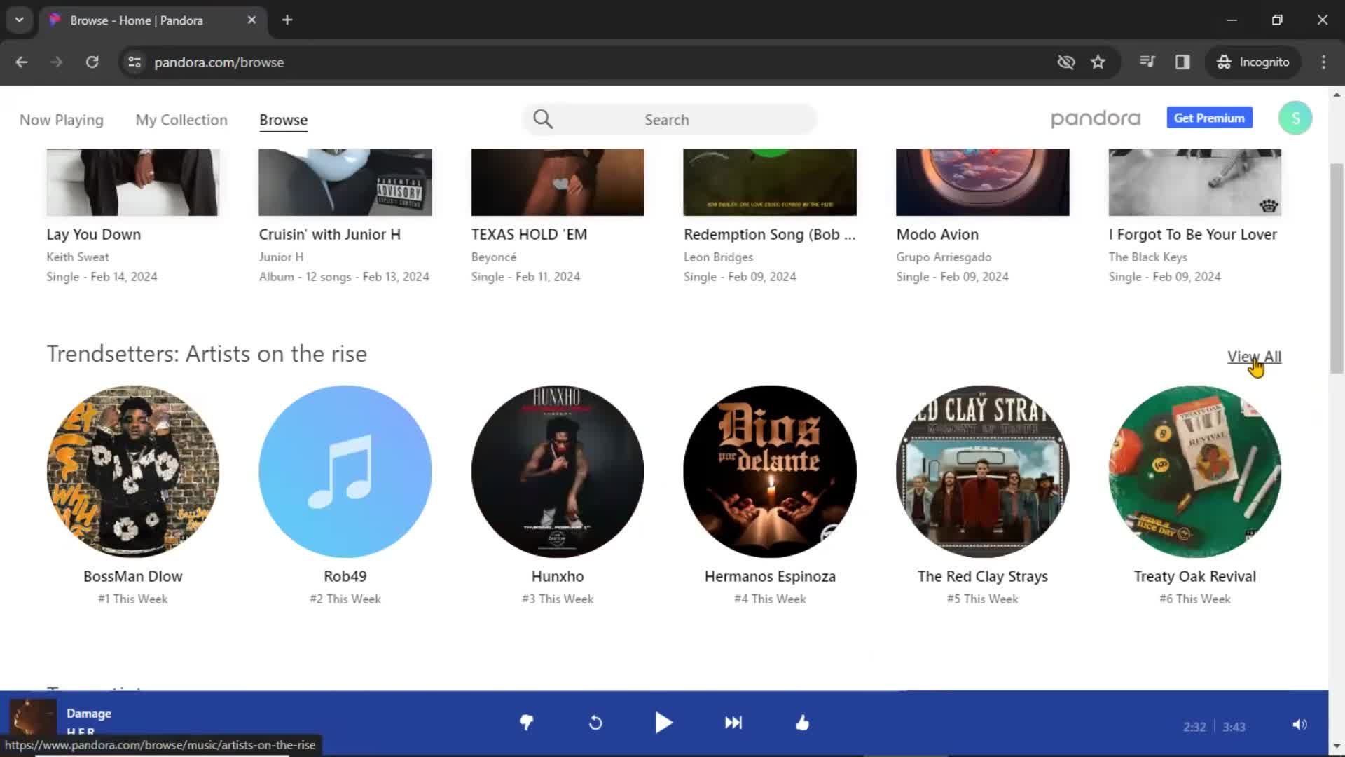 Discovering content on Pandora video thumbnail