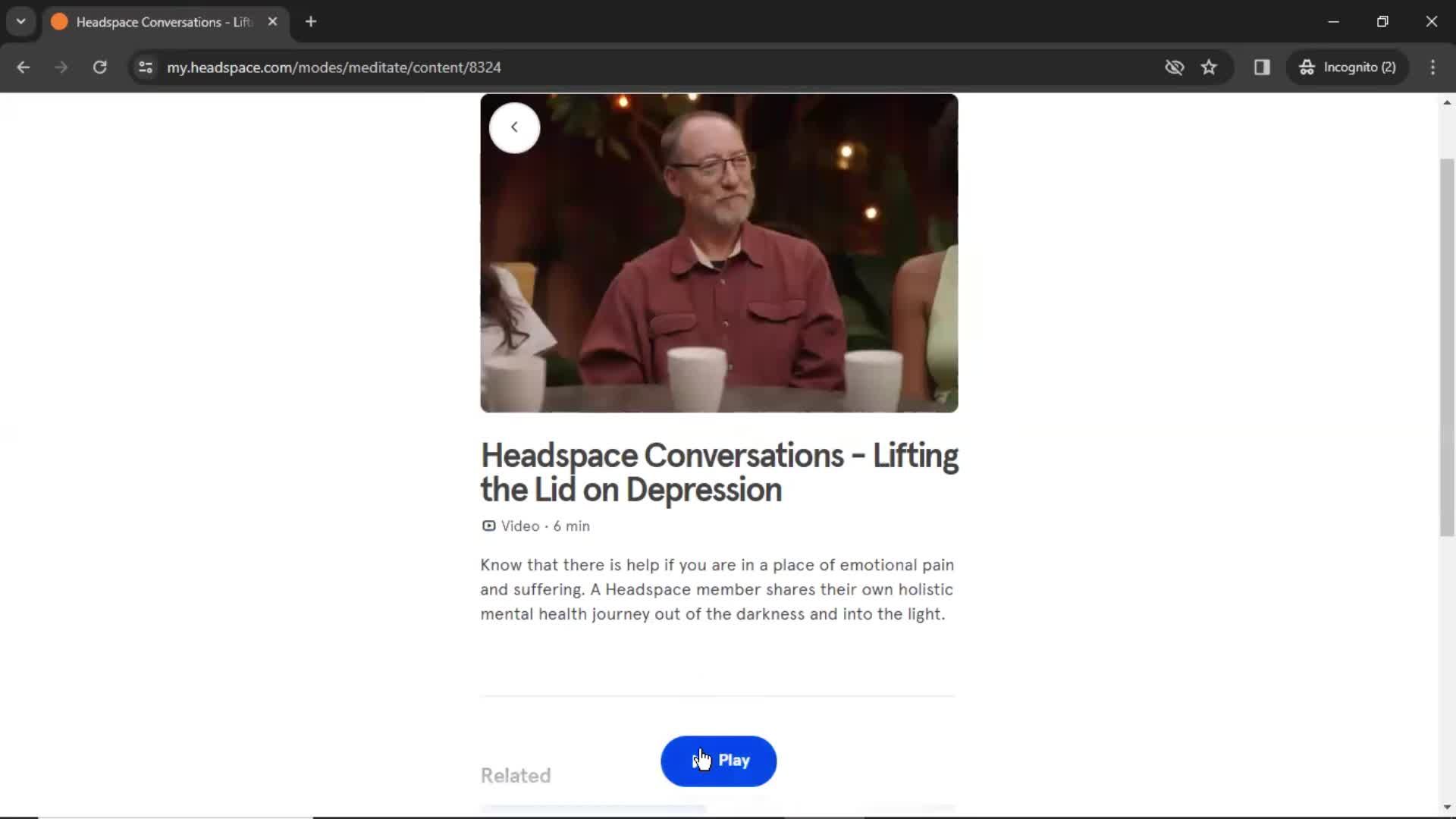 Discovering content on Headspace video thumbnail