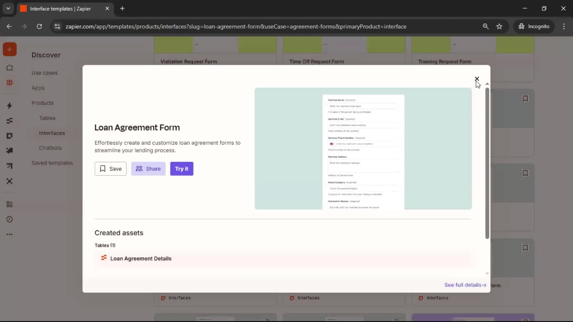 Discovering content screenshot