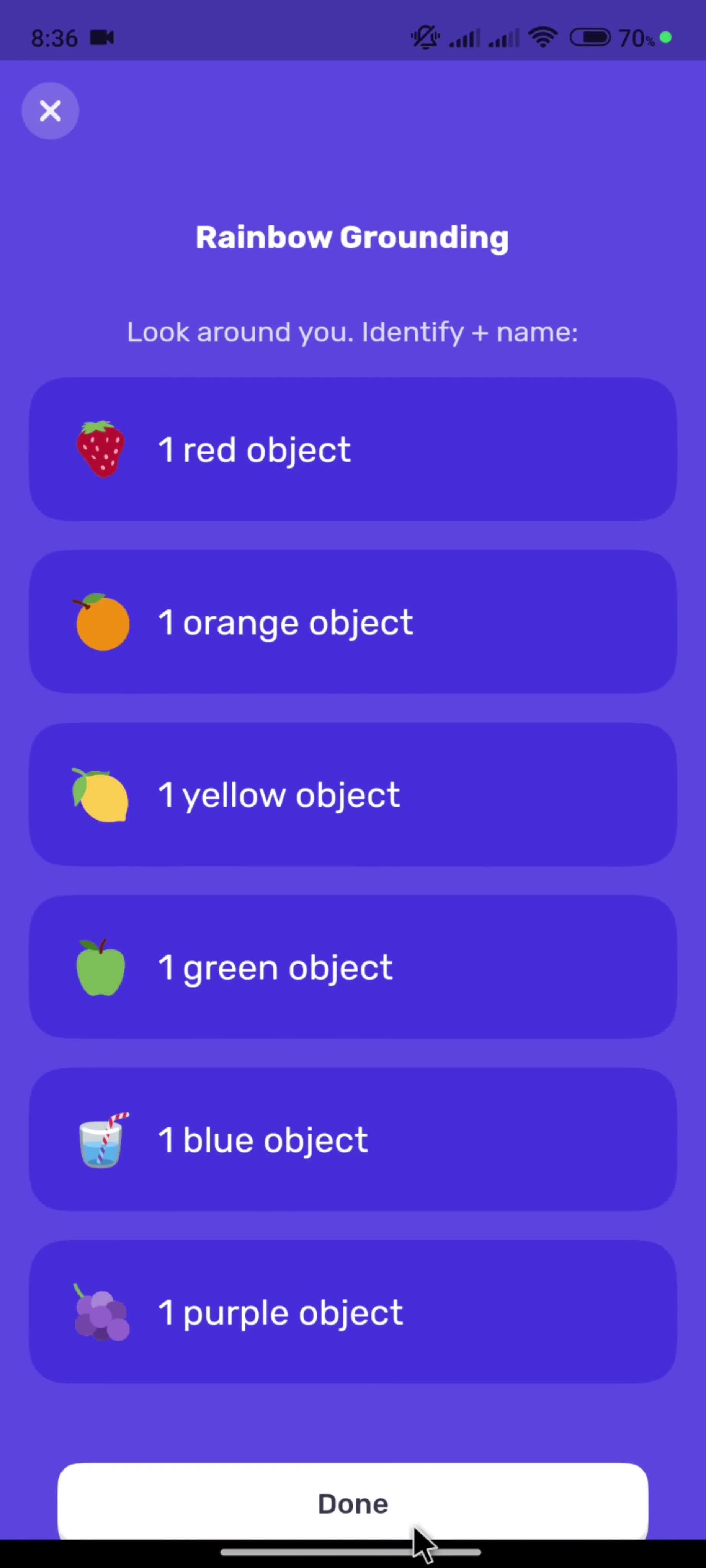 First aid kit screenshot