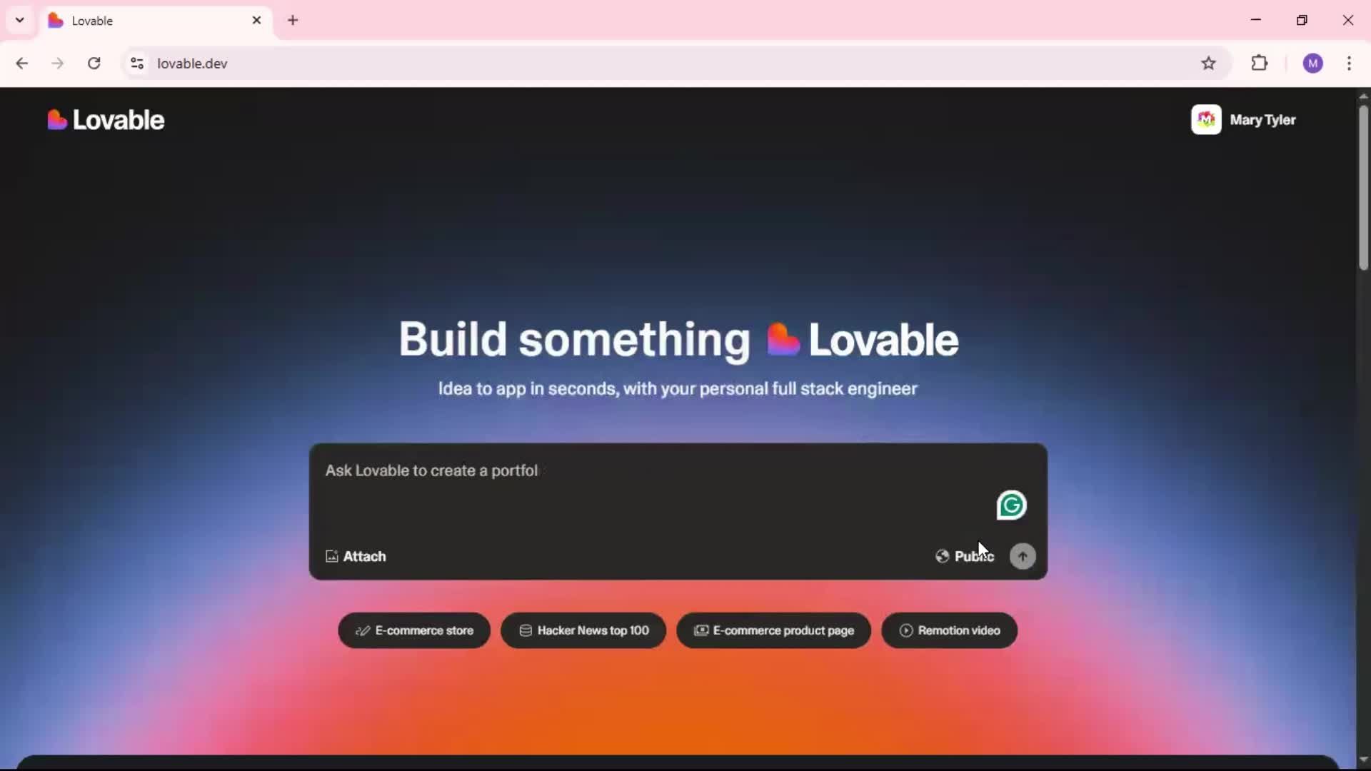 Customizing appearance screenshot