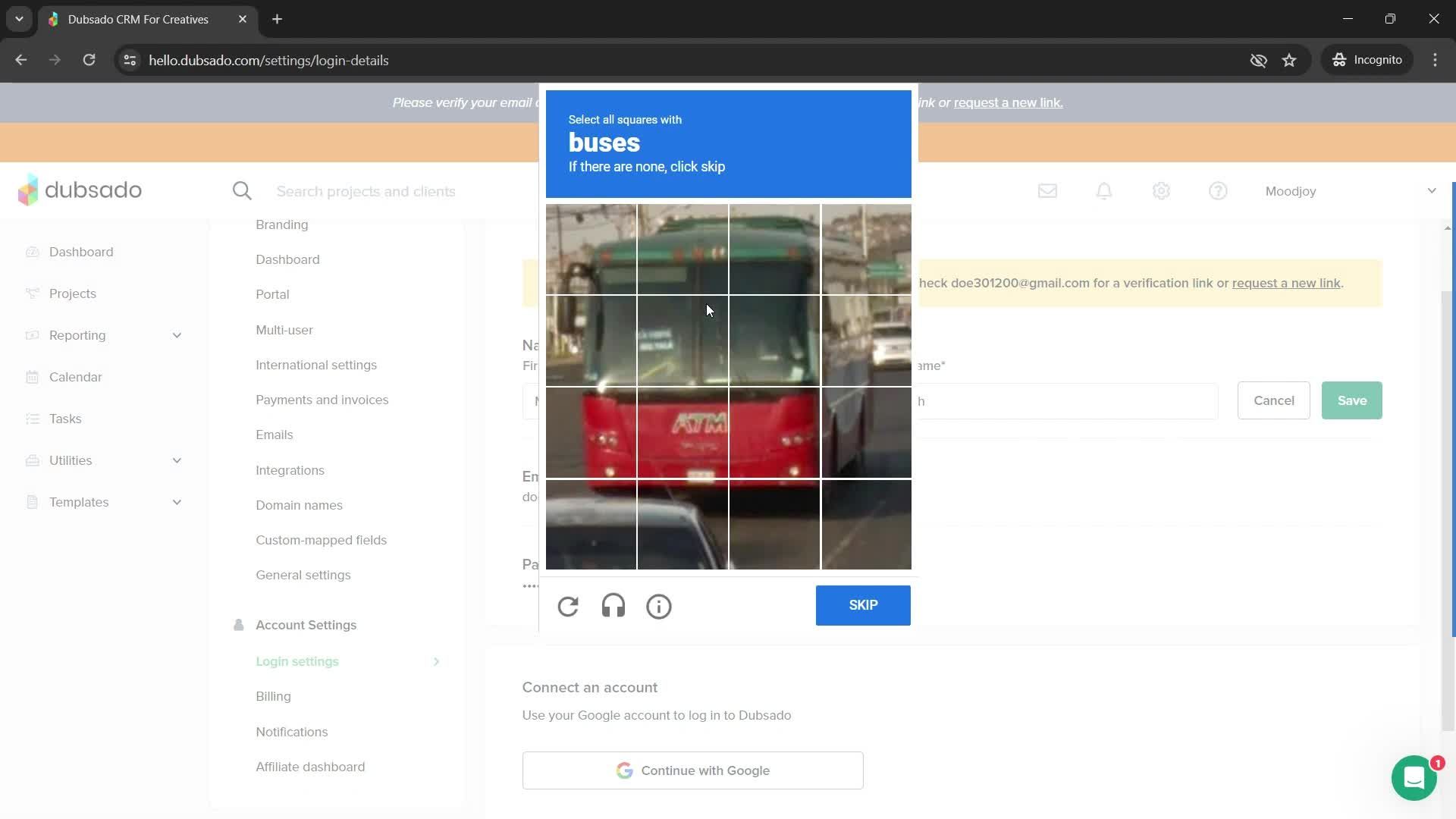 Updating your profile screenshot