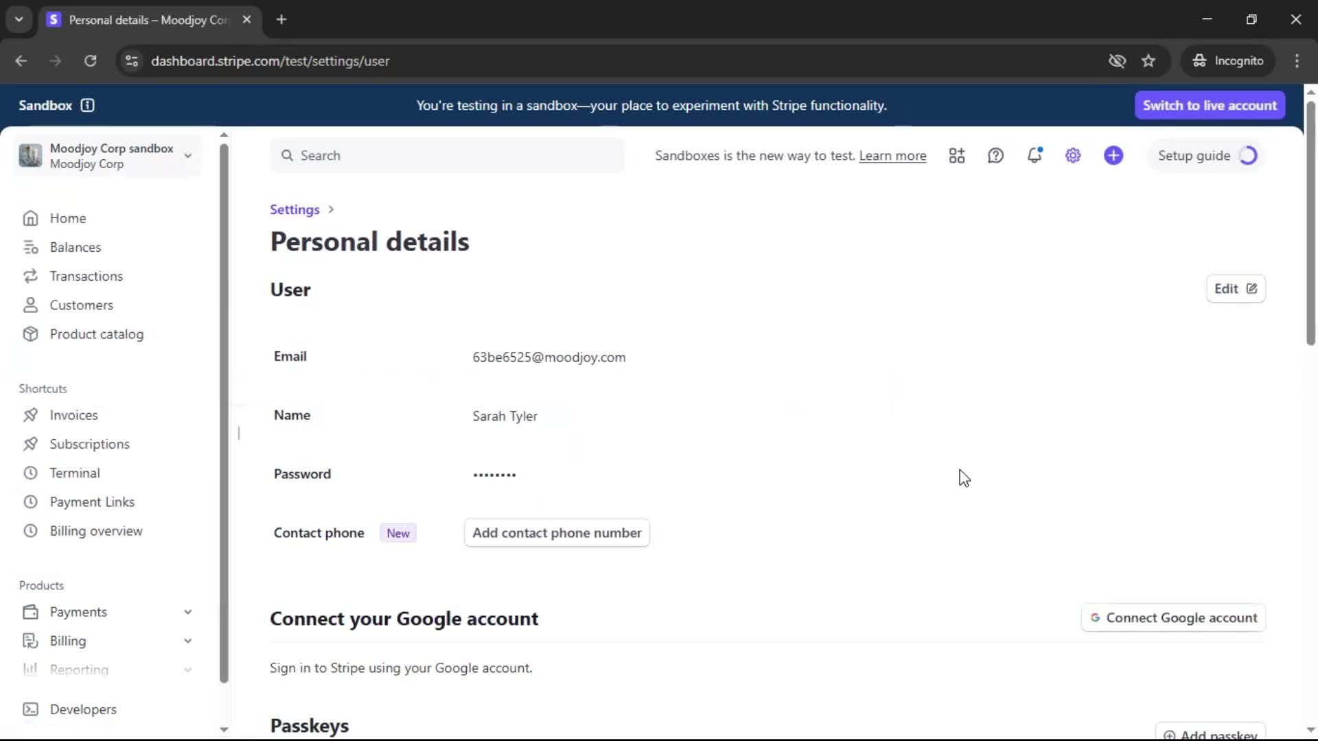 Enabling 2FA on Stripe video thumbnail