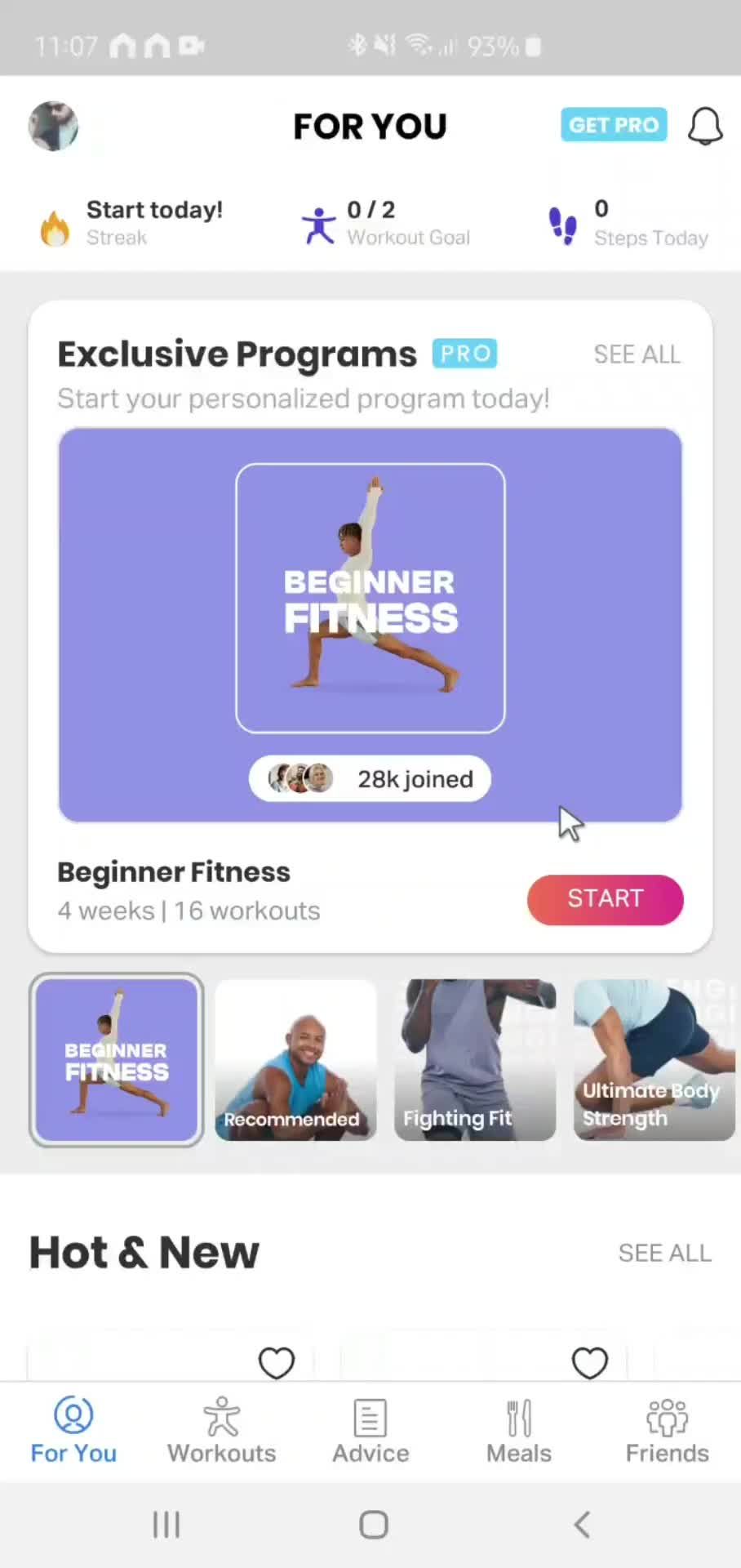 Enrolling in a course on FitOn video thumbnail