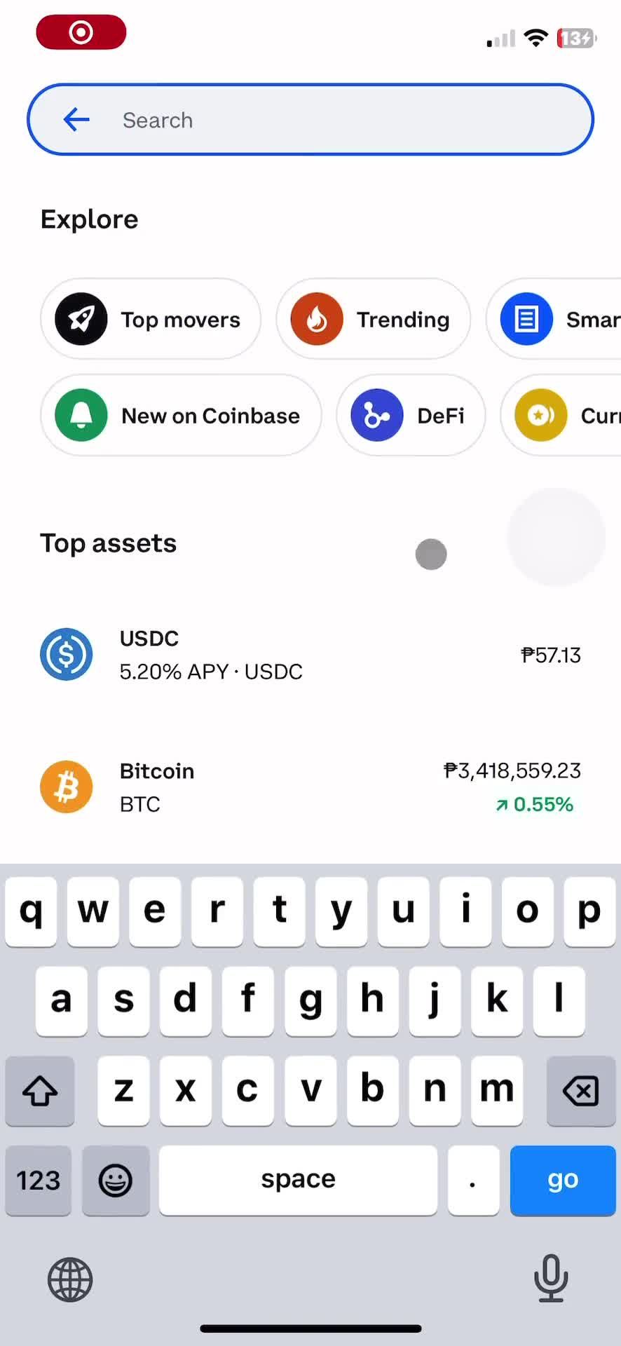 Exploring crypto on Coinbase video thumbnail