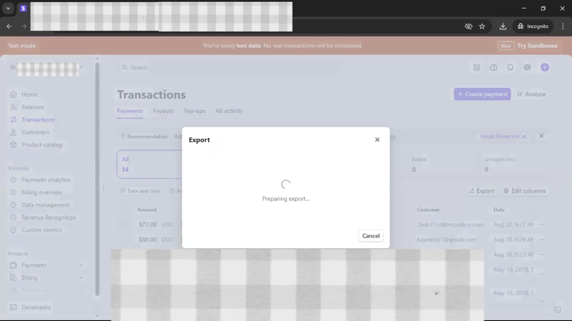 Exporting data on Stripe video thumbnail