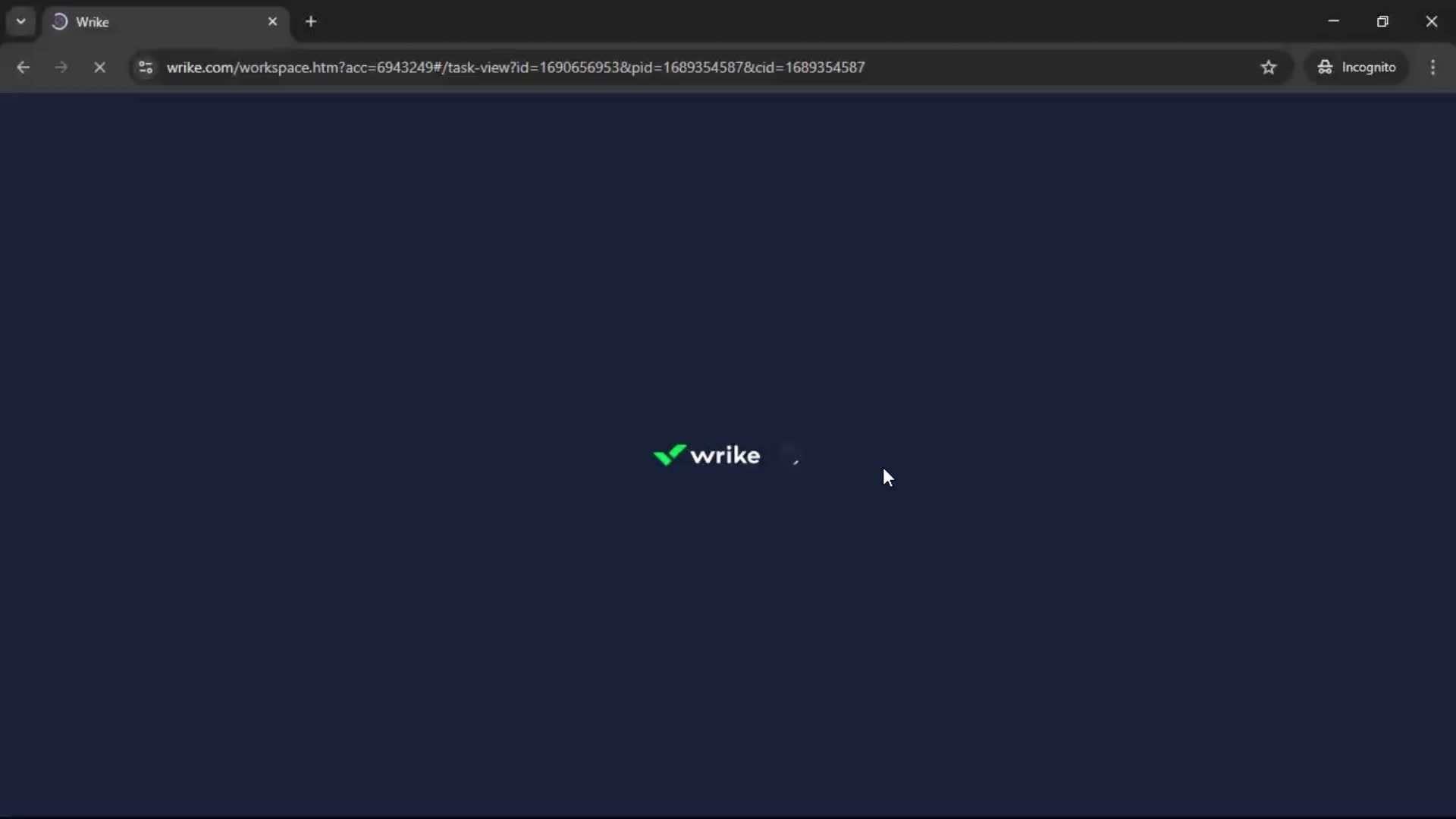 Filling in a form screenshot