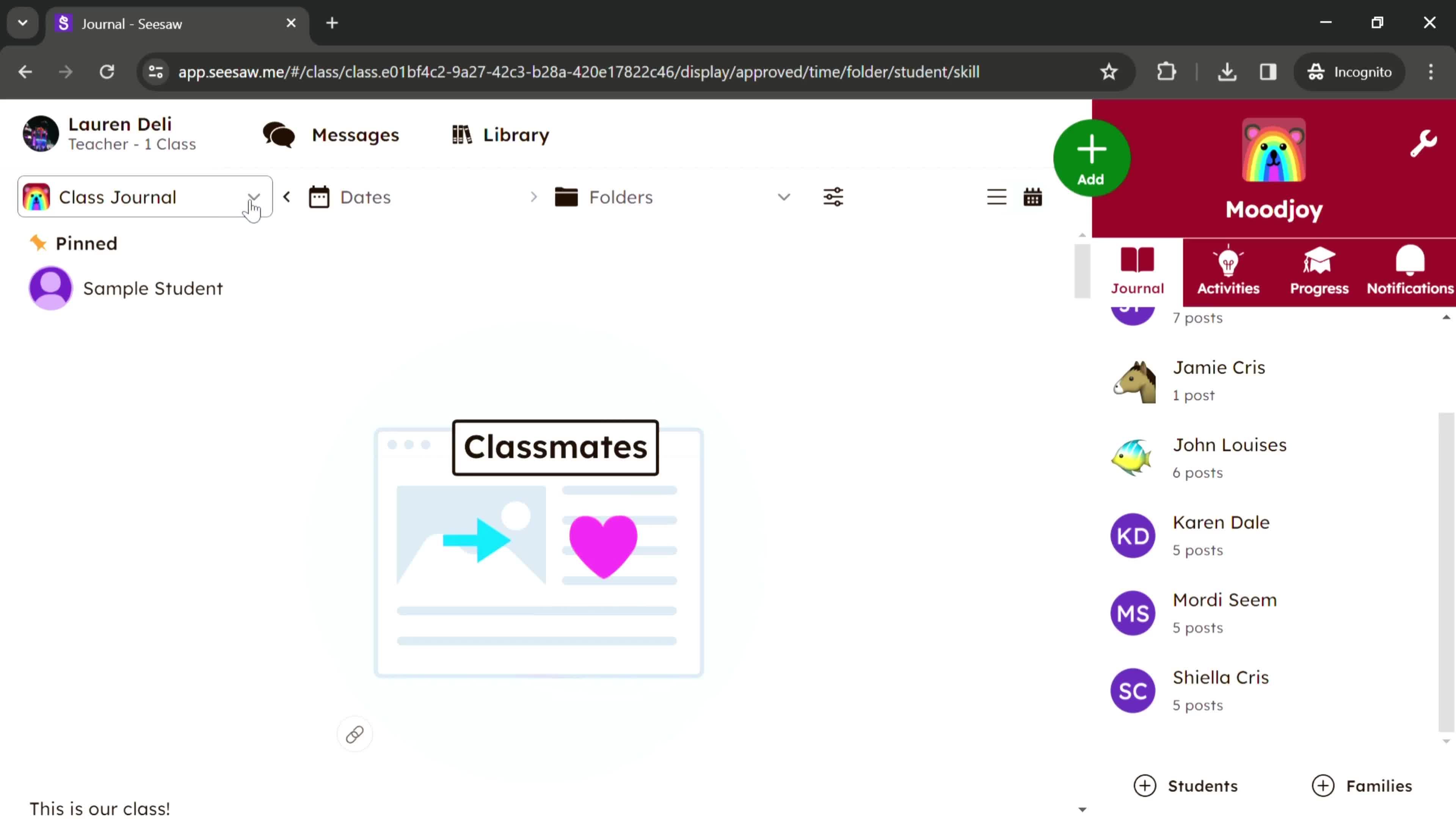 Filtering and sorting screenshot