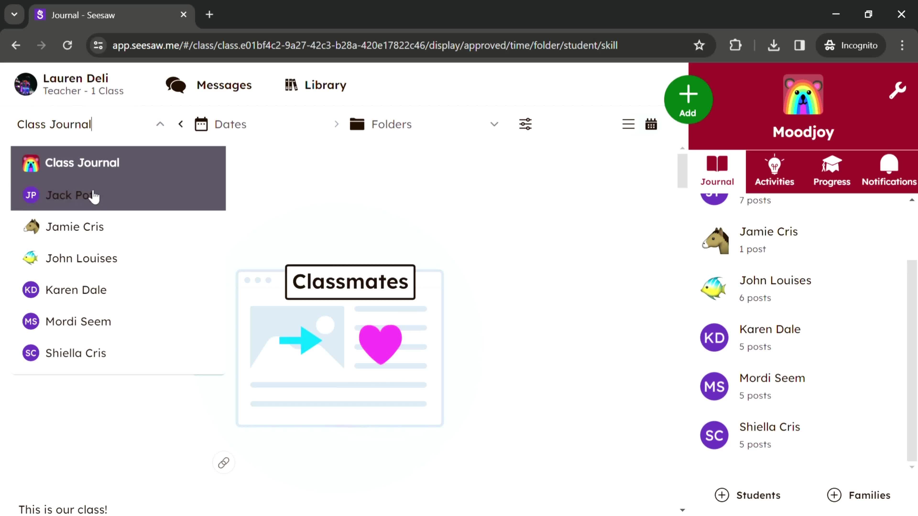 Filtering and sorting screenshot