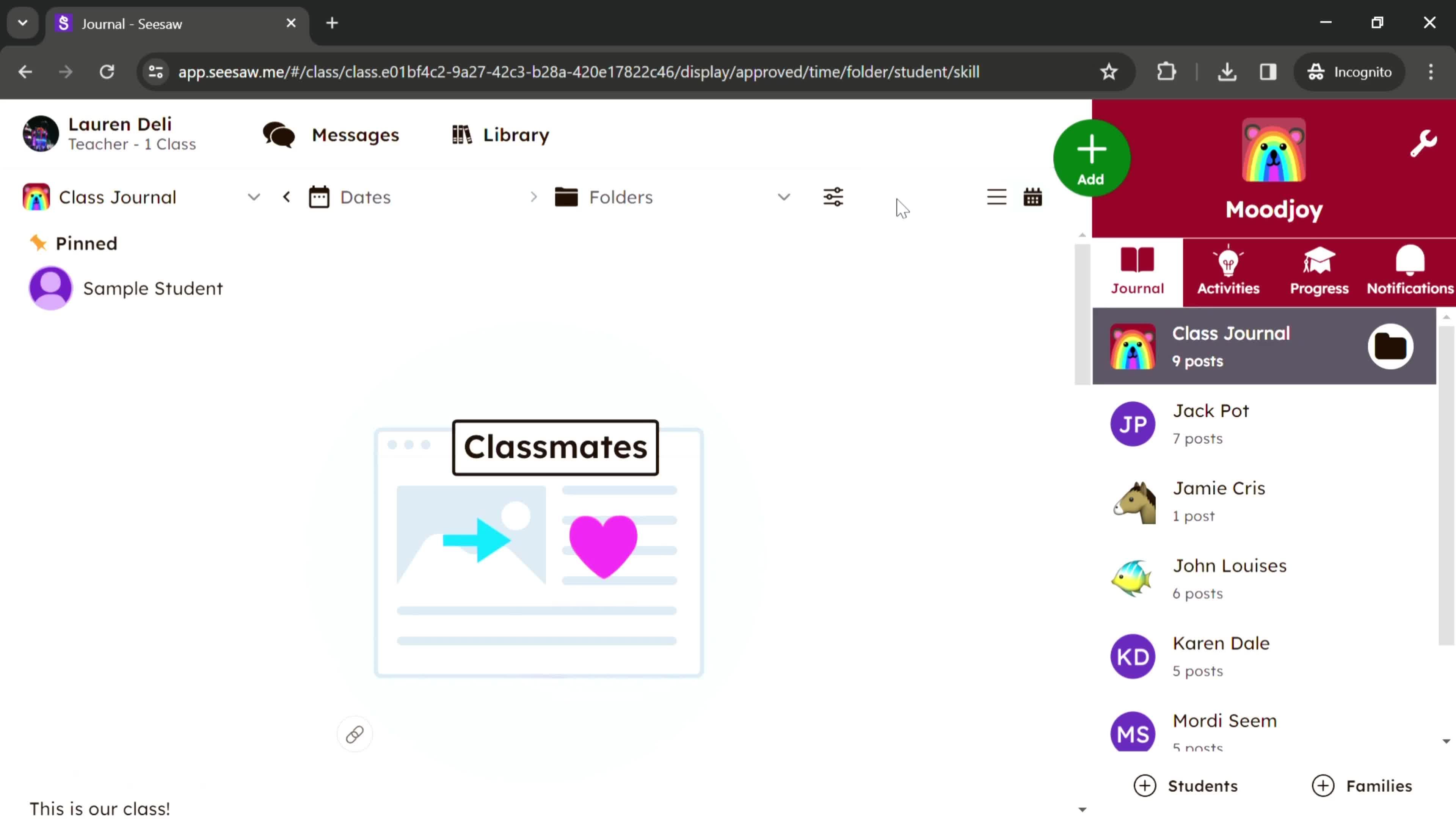 Filtering and sorting screenshot
