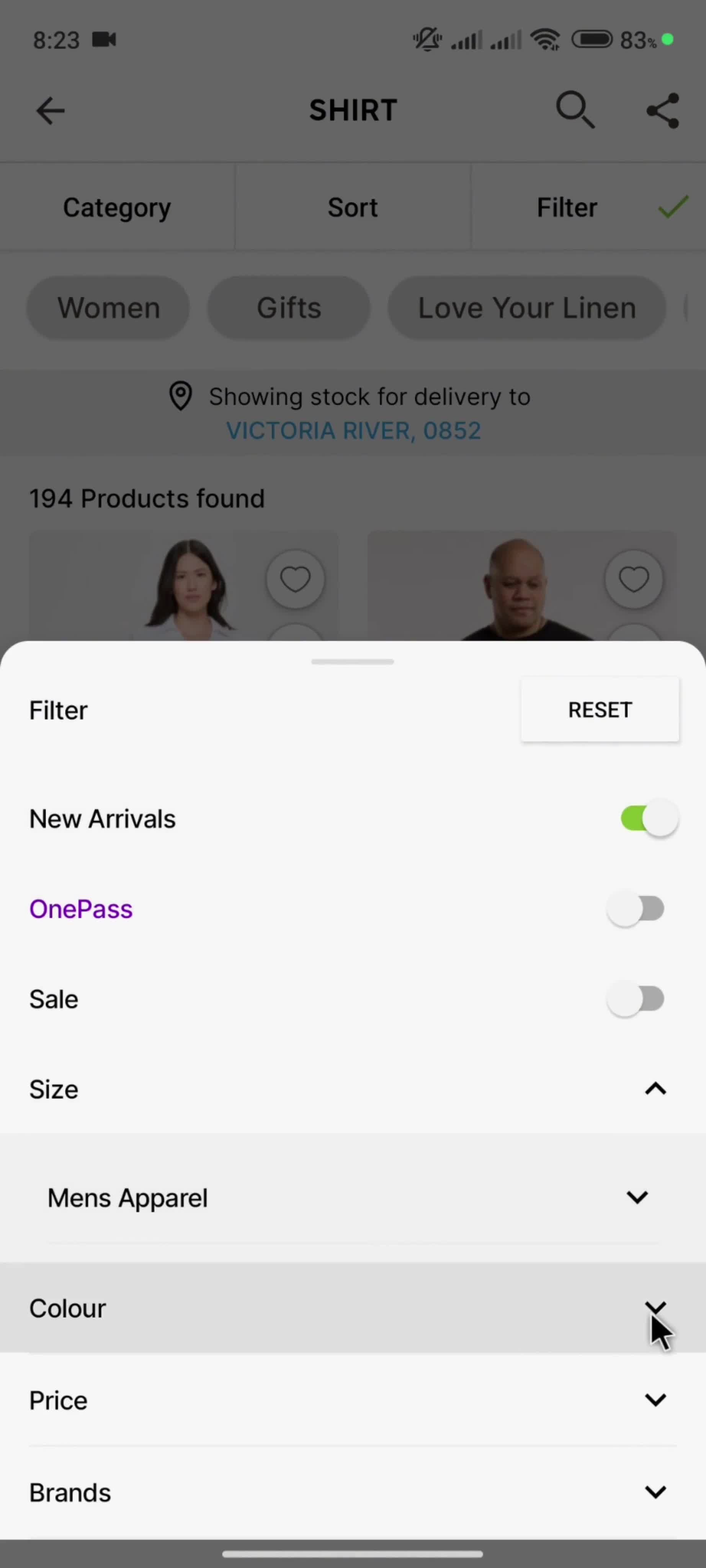Filtering and sorting on Target video thumbnail