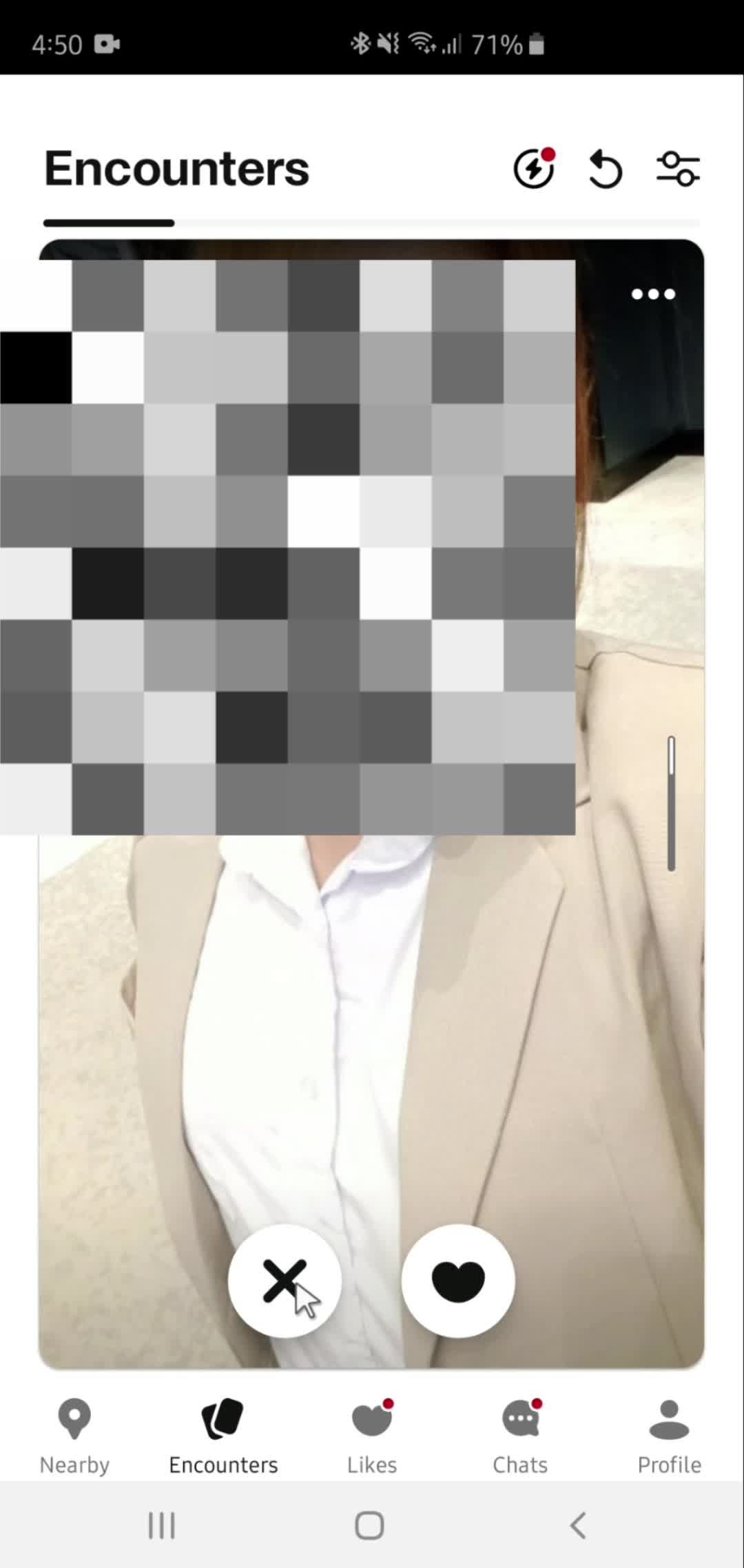 Filtering and sorting on Badoo video thumbnail