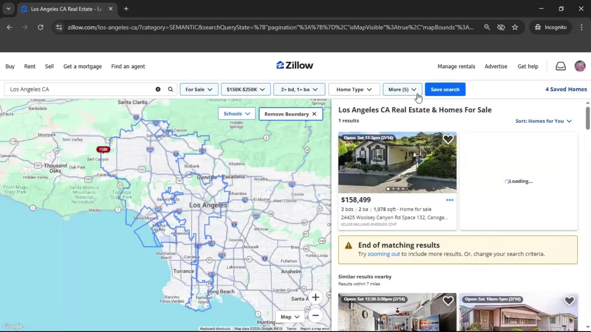 Filtering and sorting screenshot