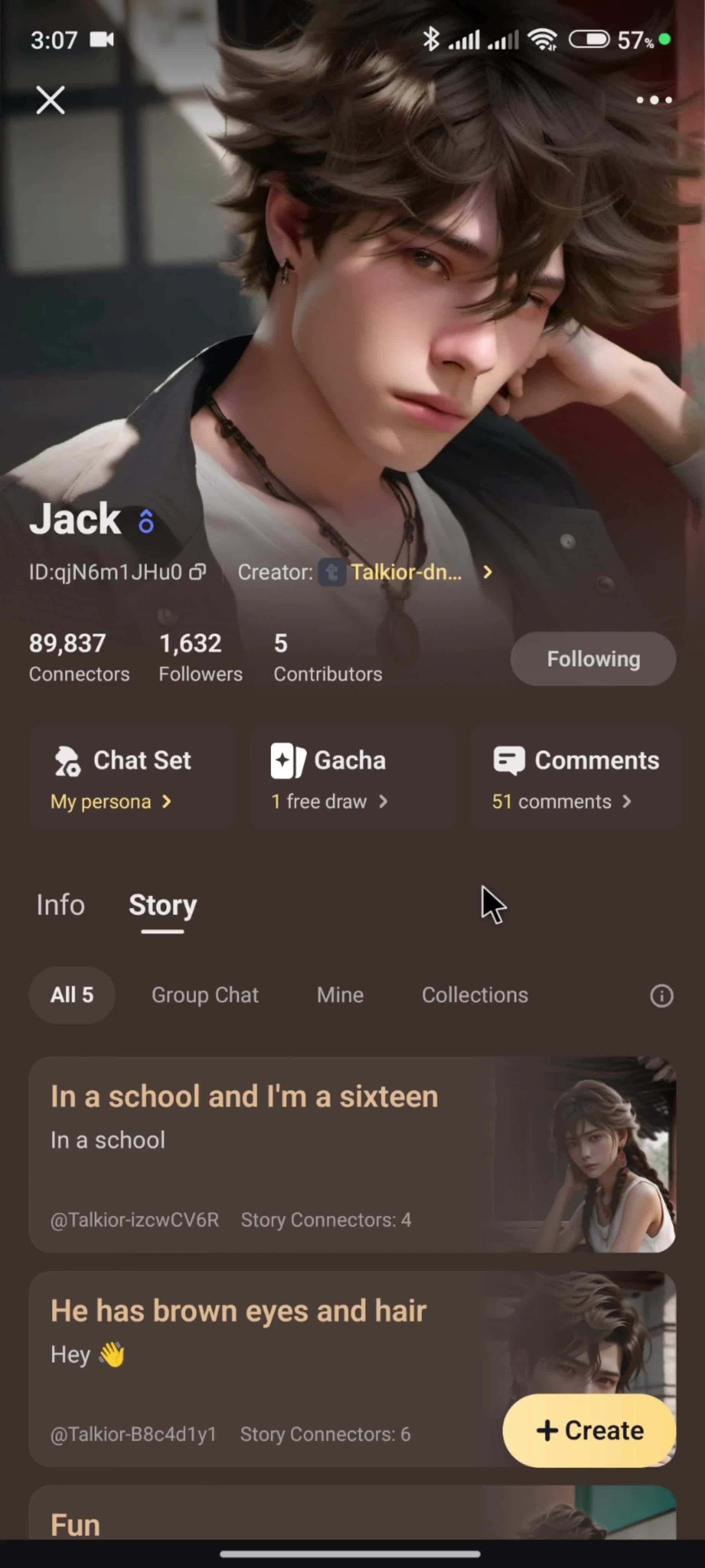 Following a user screenshot