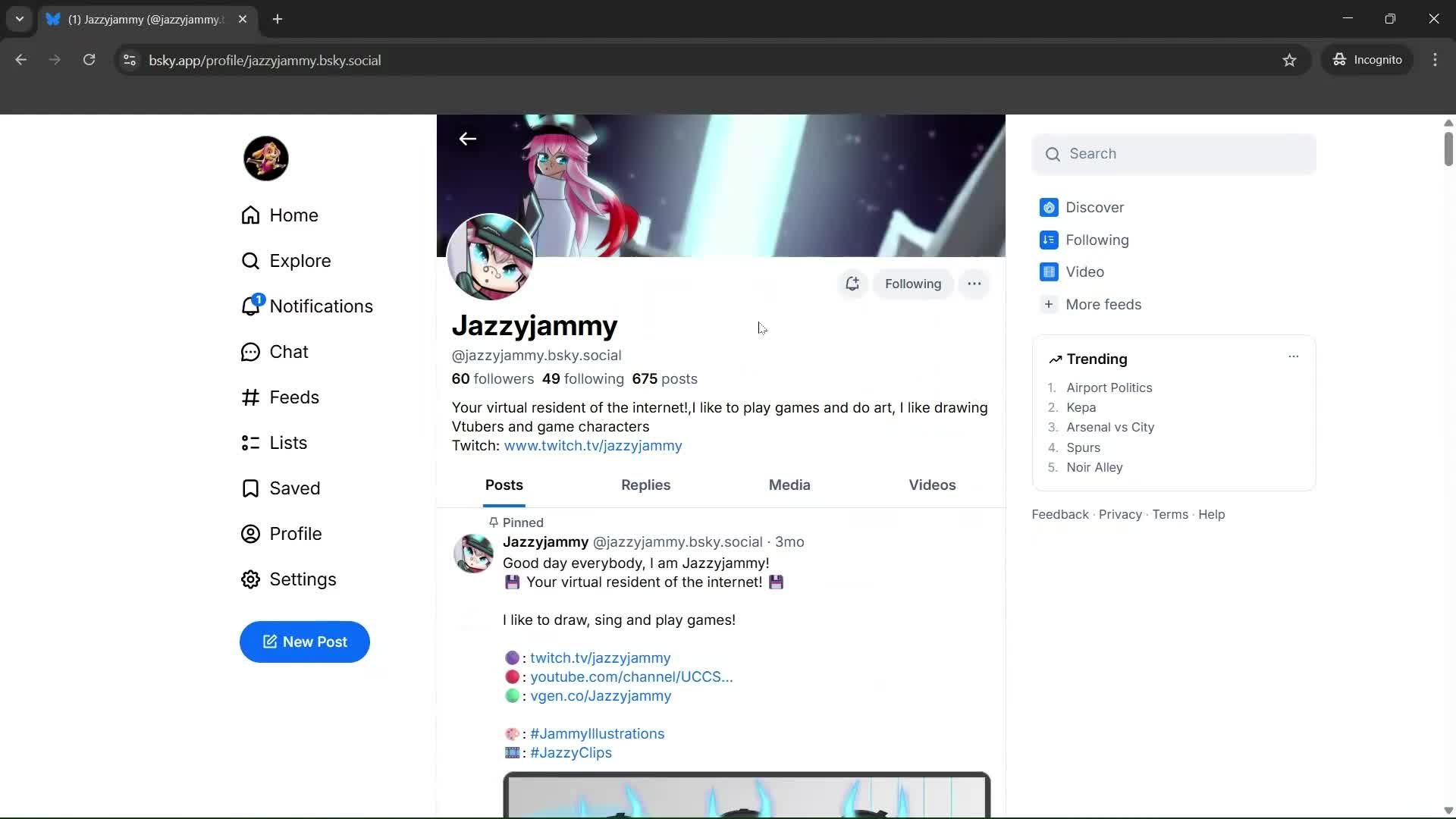 Following a user screenshot