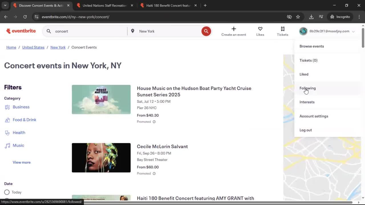 Following a user screenshot