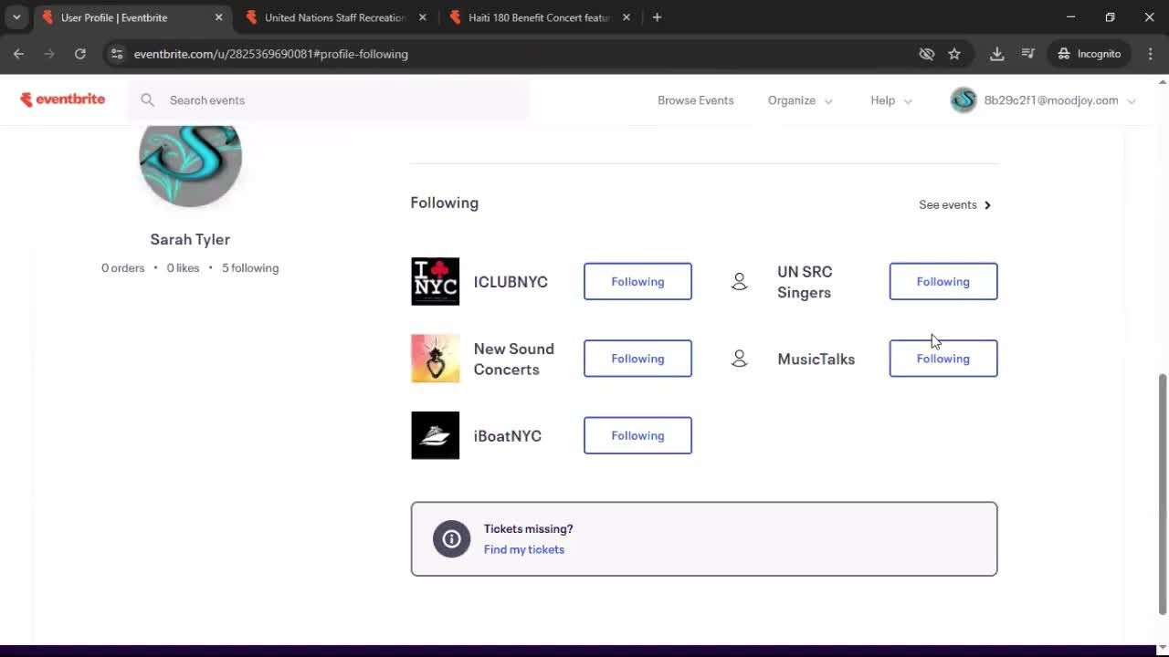 Following a user screenshot