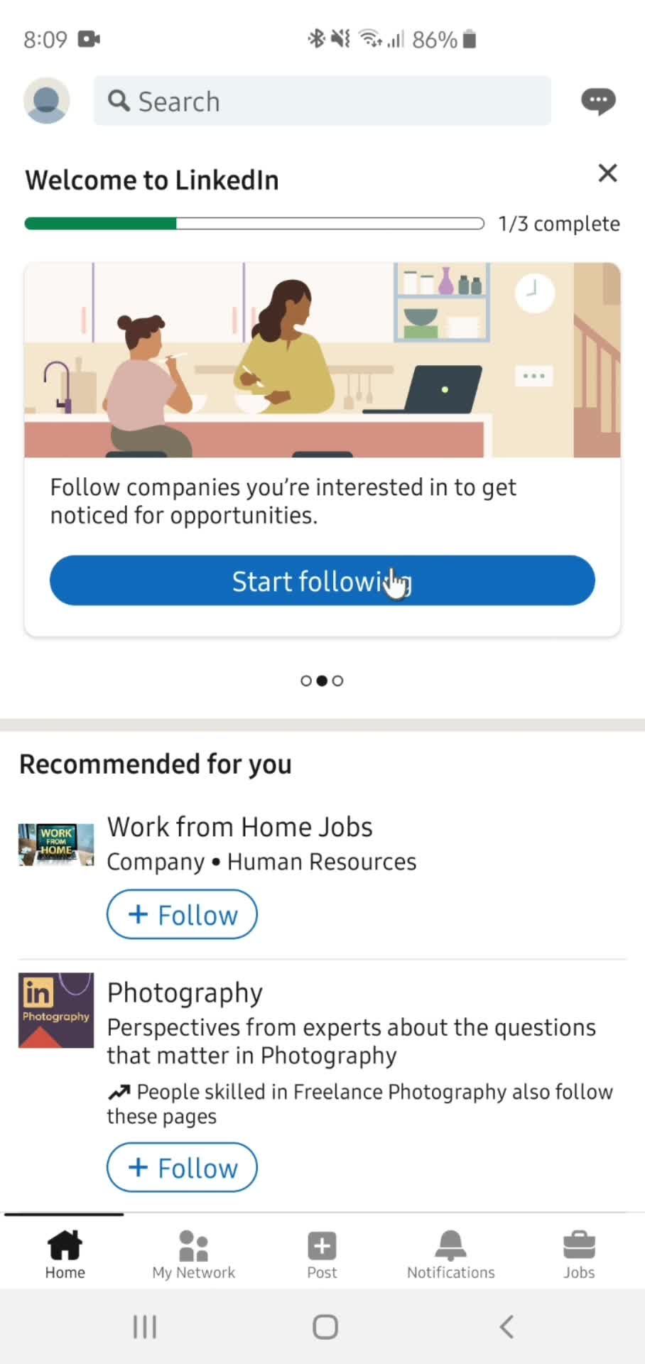 Following a user screenshot