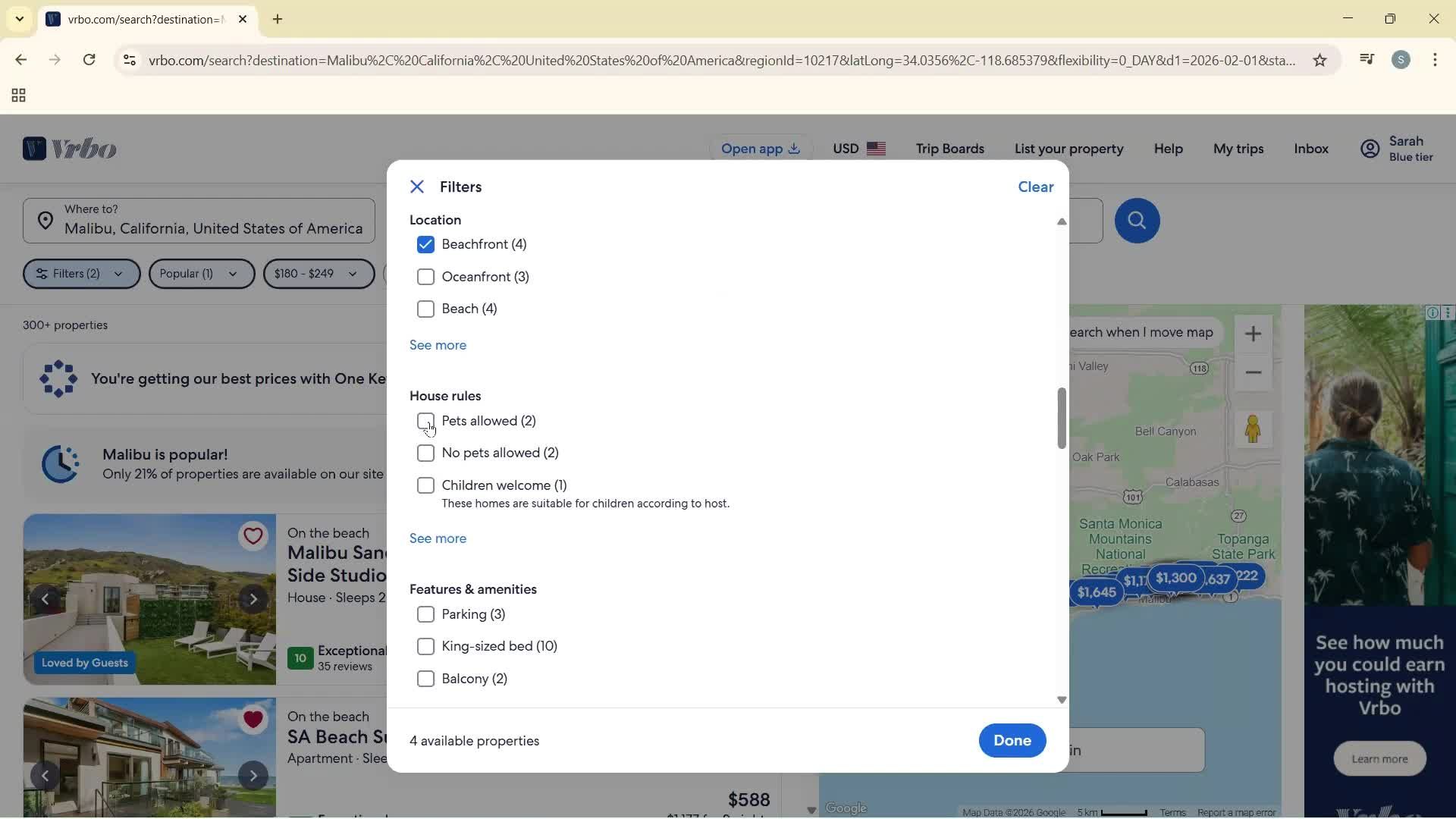 General browsing screenshot