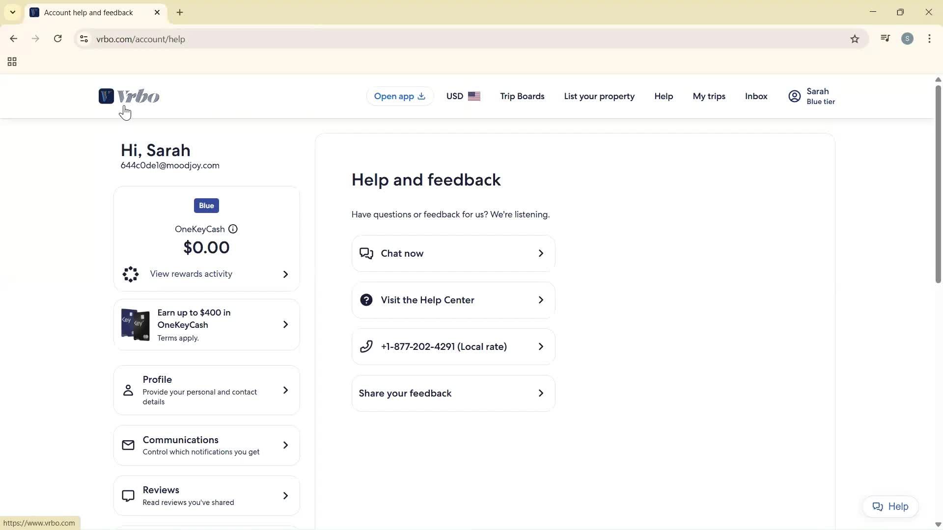 General browsing screenshot
