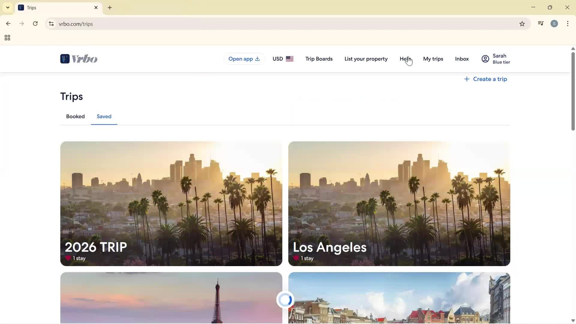 General browsing screenshot