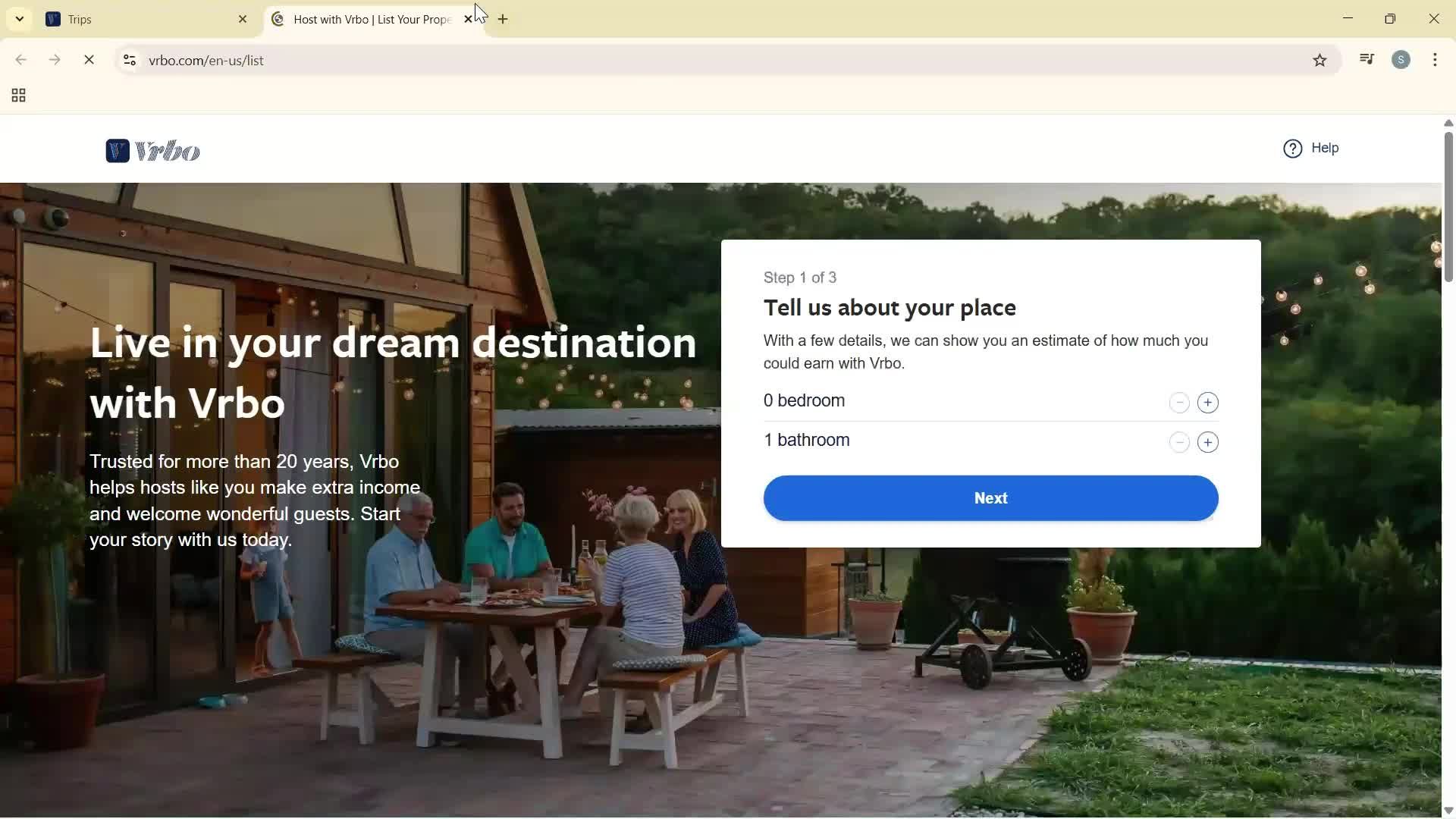 General browsing screenshot
