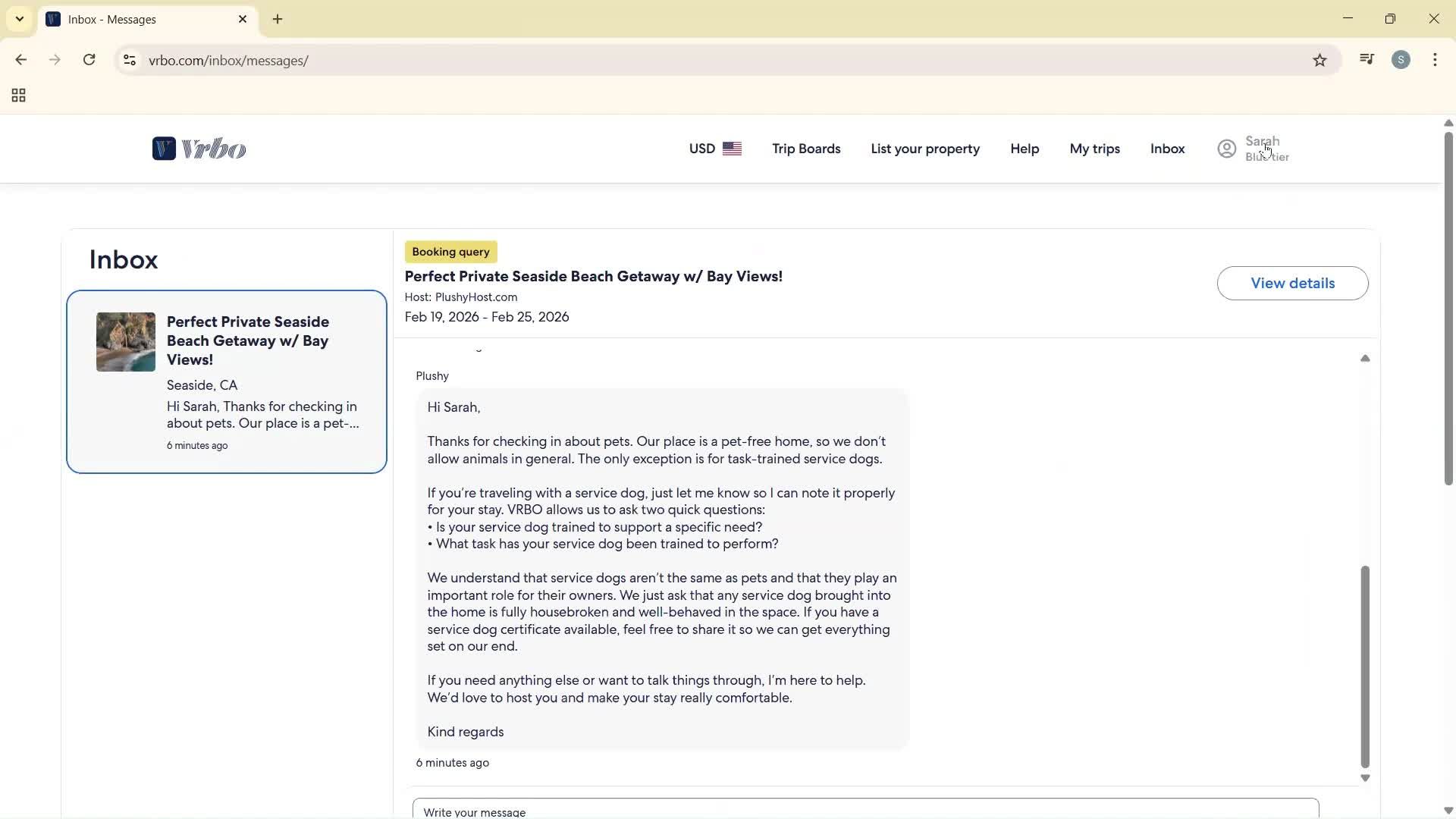 General browsing screenshot